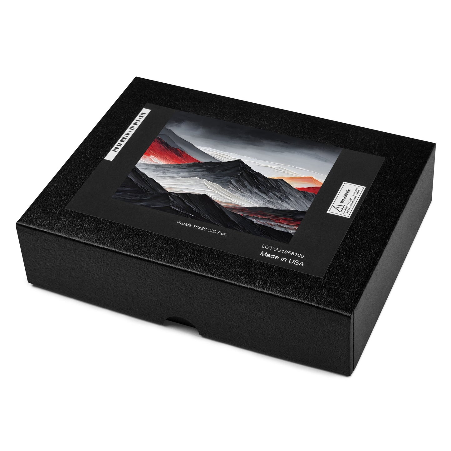 Acrylic Art Charcoal Mountain Jigsaw Puzzle - Puzzle - Discovery Co.