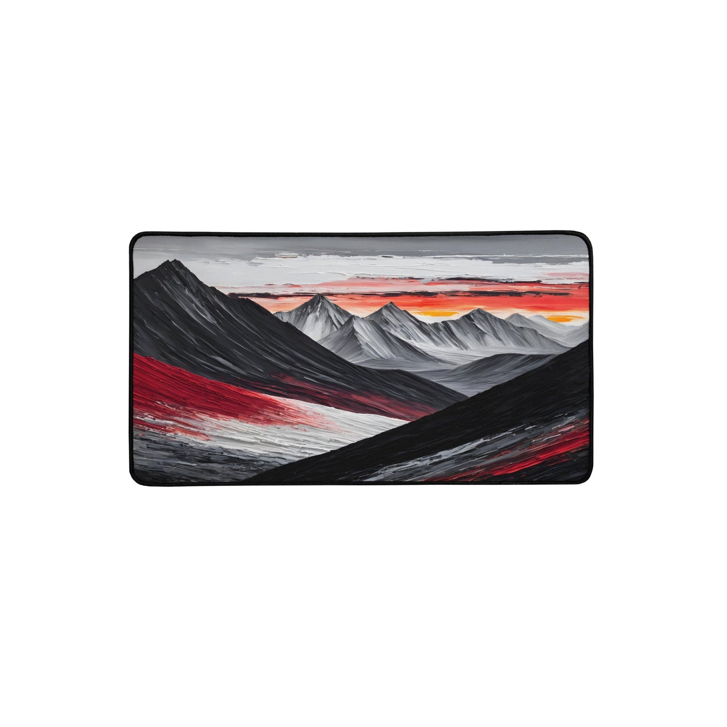 Acrylic Art Mountain Range Desk Mat - Mouse Pads - Discovery Co.