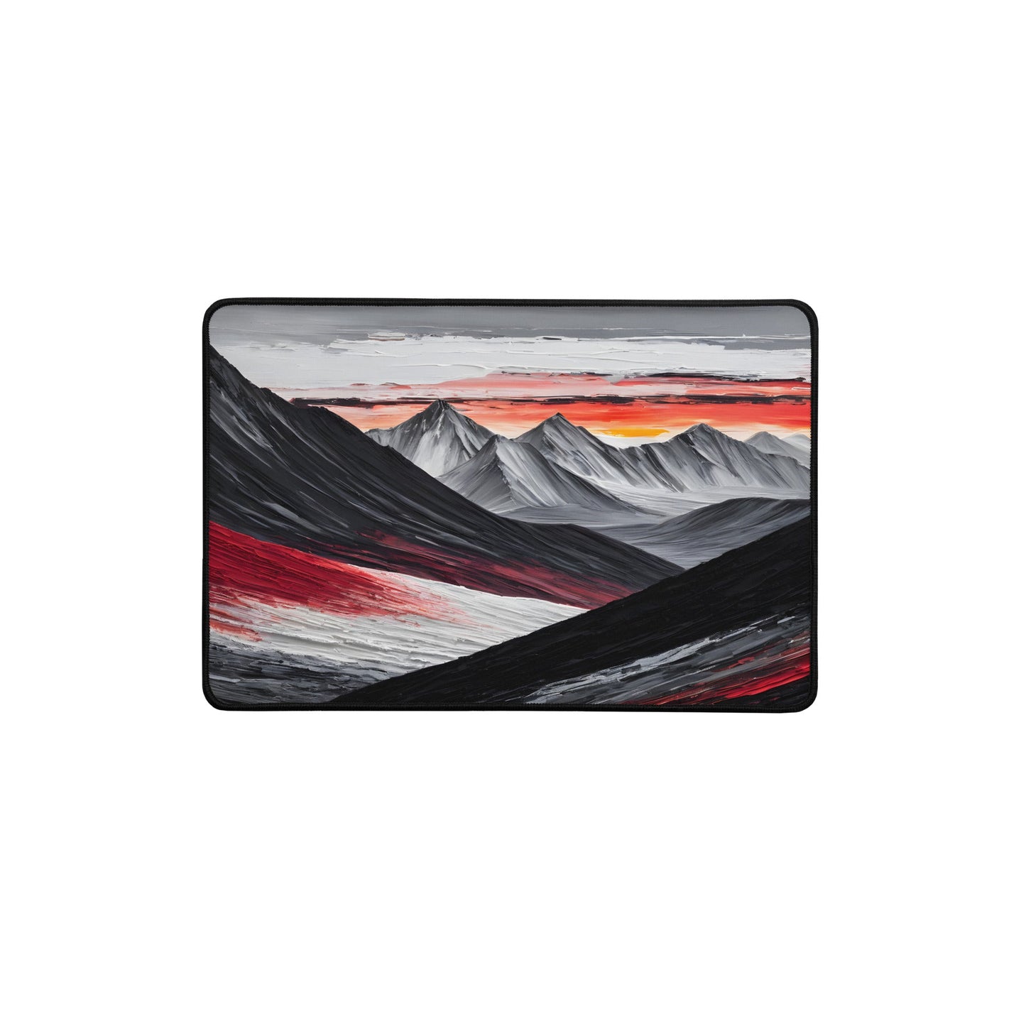 Acrylic Art Mountain Range Desk Mat - Mouse Pads - Discovery Co.