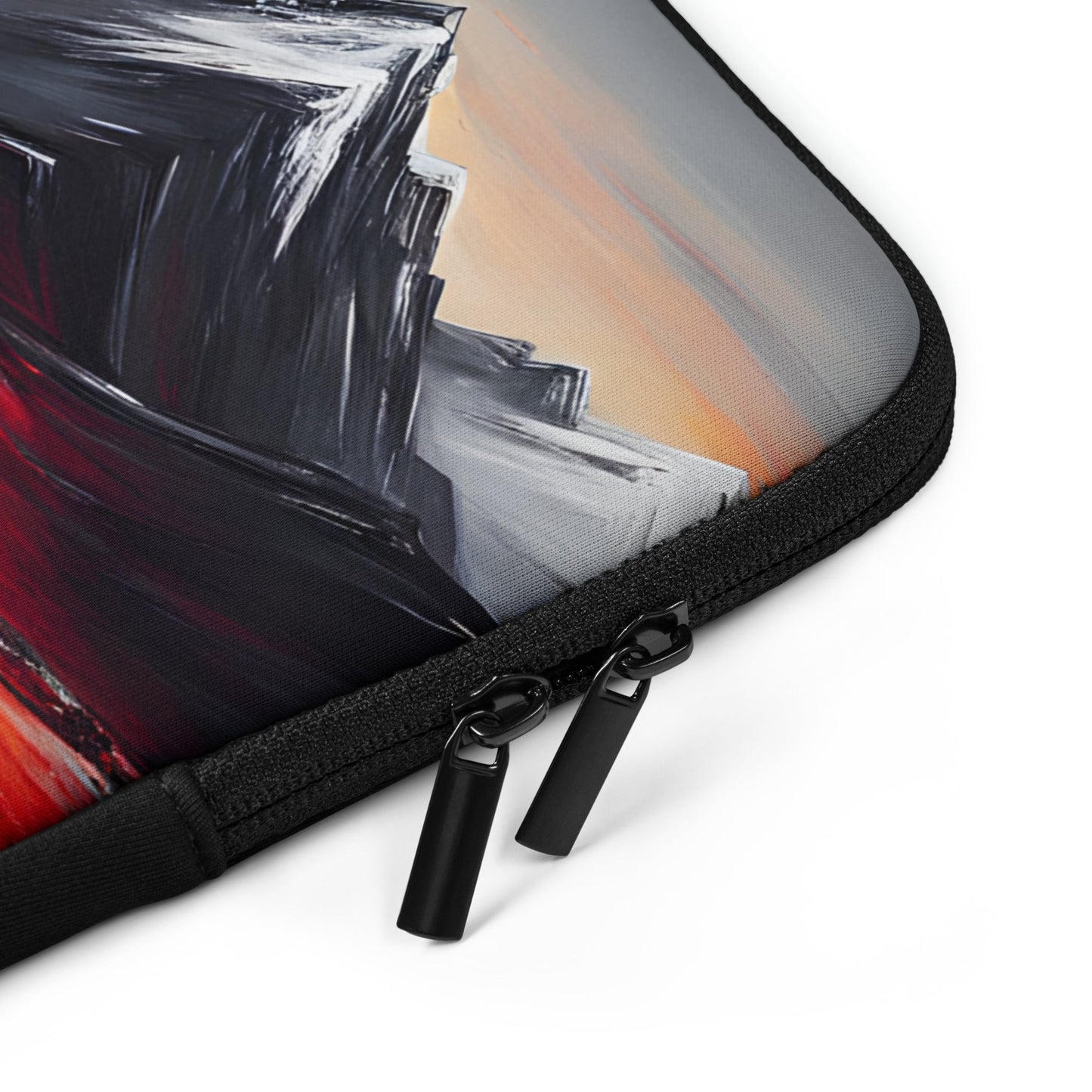 Acrylic Art Mountain Sunset Laptop Sleeve - Laptop Cases - Discovery Co.