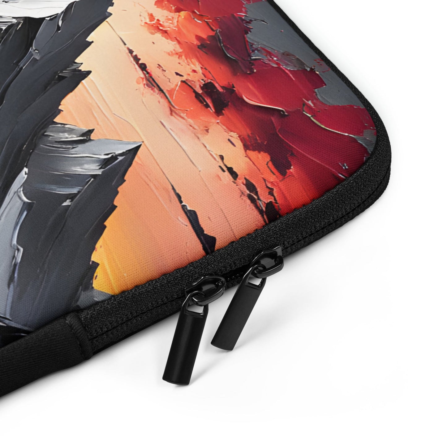 Acrylic Art Mountains Sunrise Laptop Sleeve - Laptop Cases - Discovery Co.