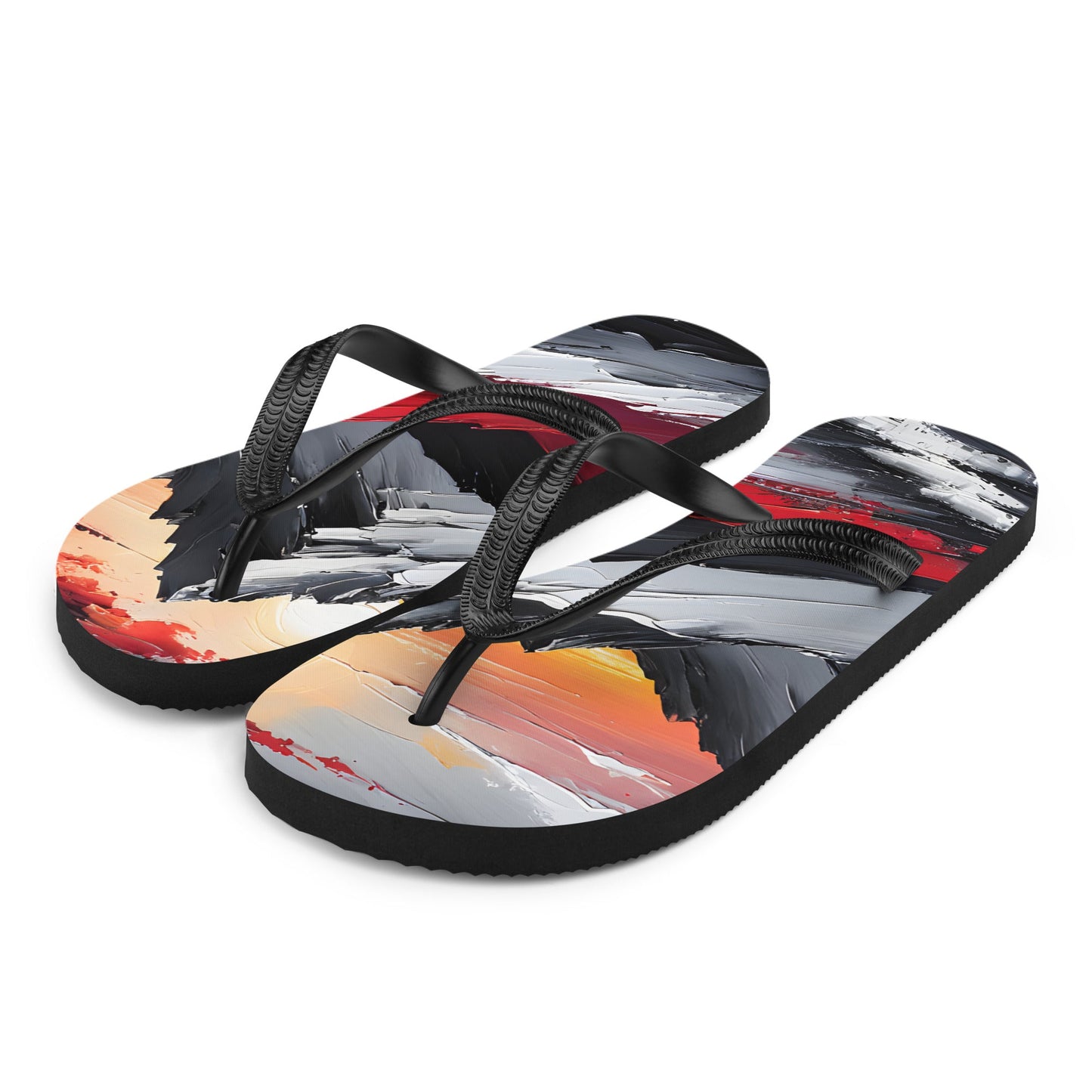 Acrylic Mountains Flip - Flops - Footwear - Discovery Co.