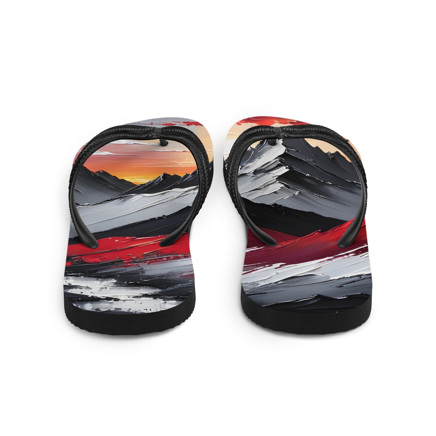 Acrylic Mountains Flip - Flops - Footwear - Discovery Co.