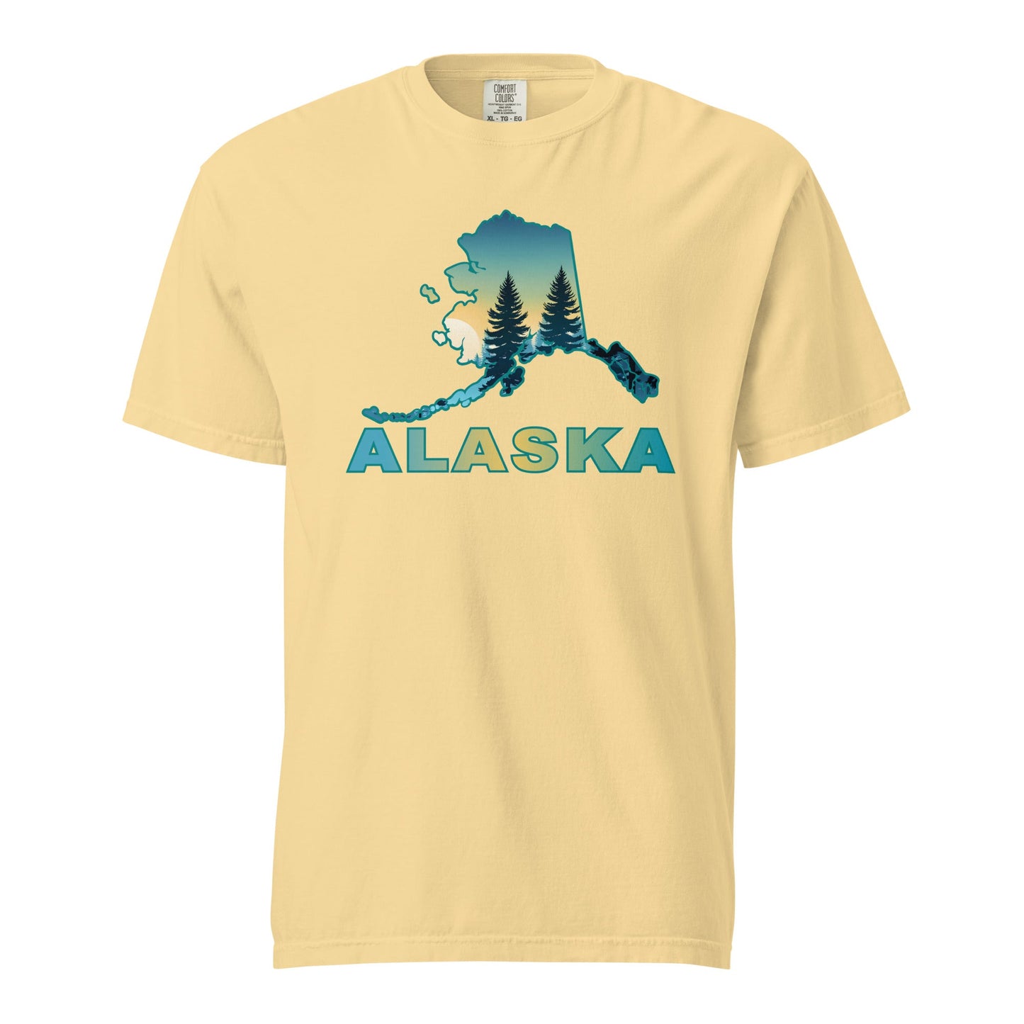 Alaska Sunset Forest II Men's (Unisex) Premium Tee - Men's Shirts - Discovery Co.