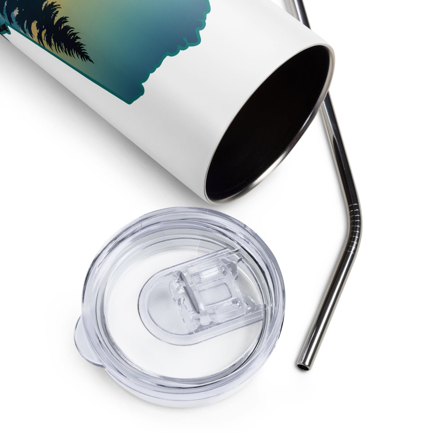 Alaska Sunset Forest II Stainless Steel Tumbler - Steel Tumbler - Discovery Co.