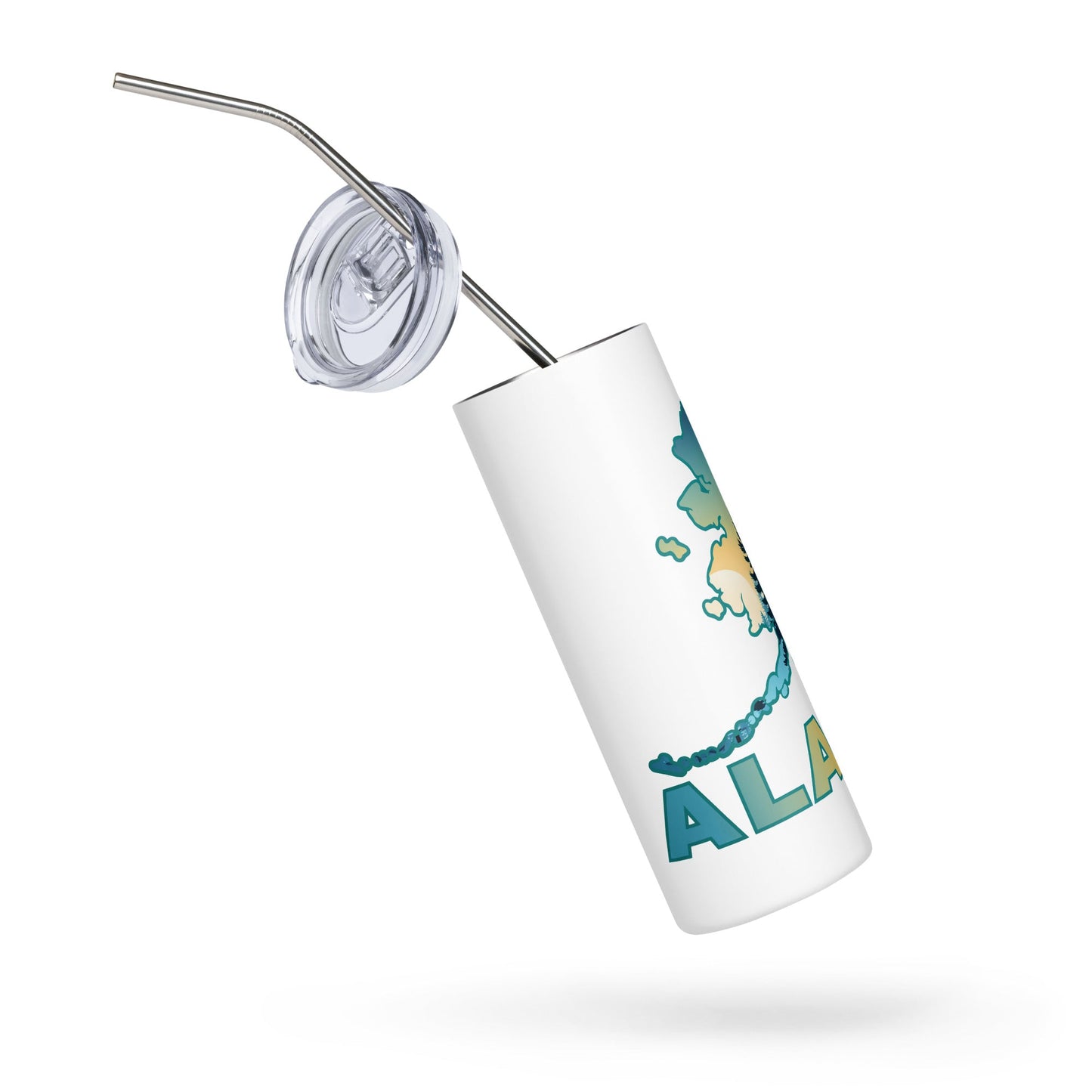 Alaska Sunset Forest II Stainless Steel Tumbler - Steel Tumbler - Discovery Co.