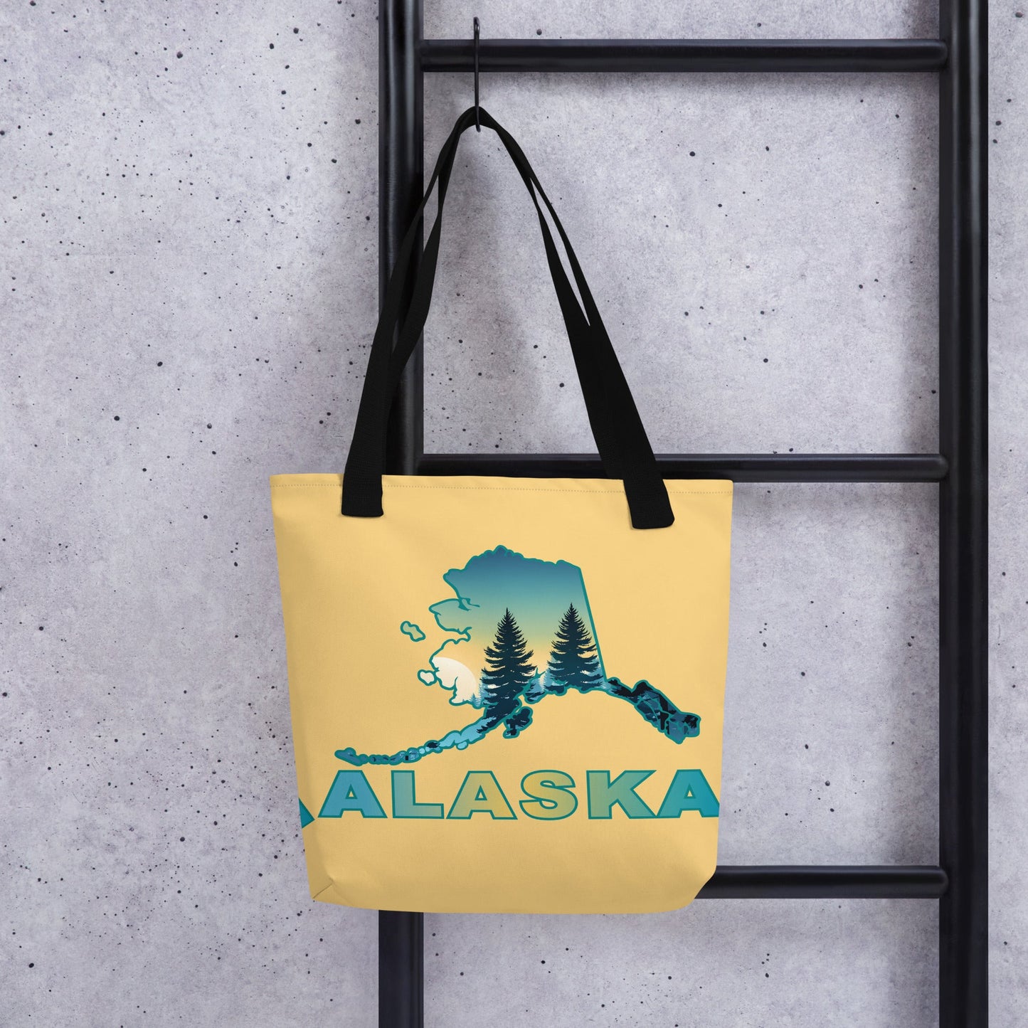 Alaska Sunset Forest II Tote Bag - Tote Bags - Discovery Co.