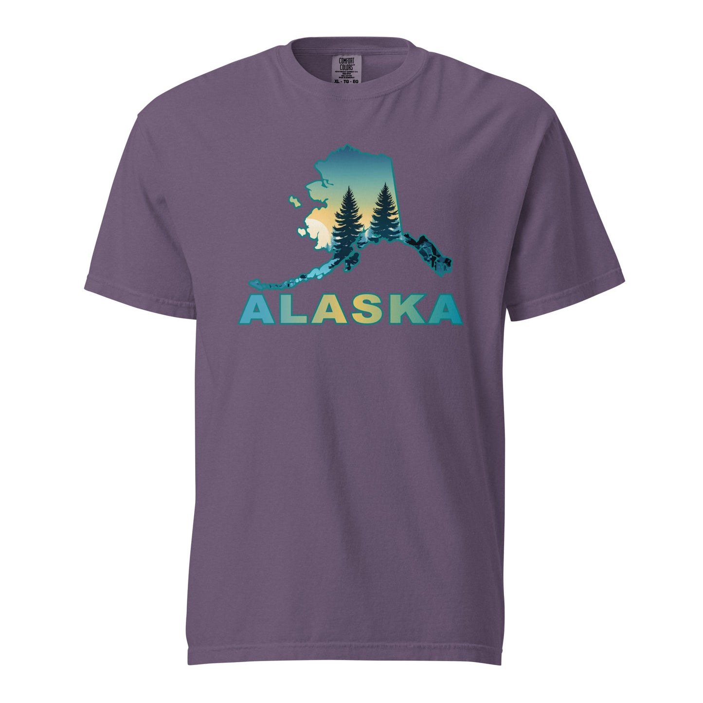 Alaska Sunset Forest II Women's (Unisex) Premium Tee - Women's Shirts - Discovery Co.