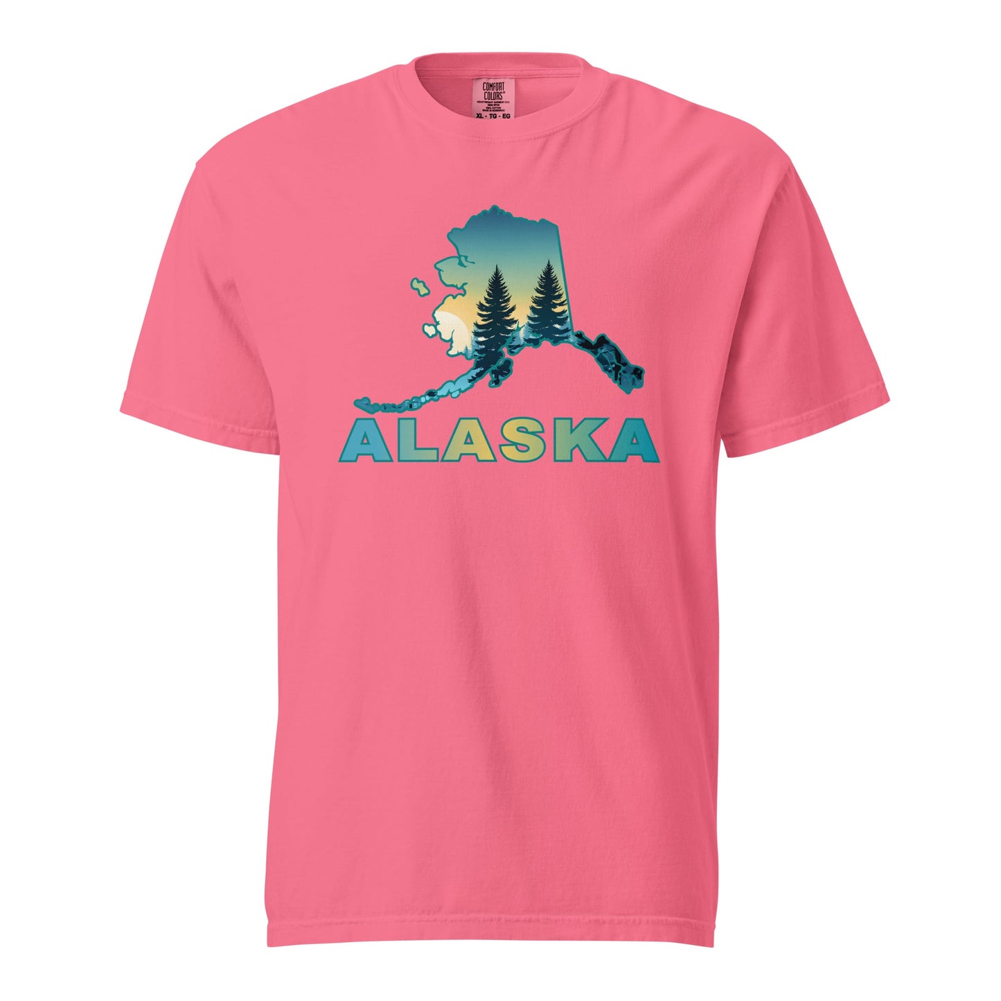 Alaska Sunset Forest II Women's (Unisex) Premium Tee - Women's Shirts - Discovery Co.