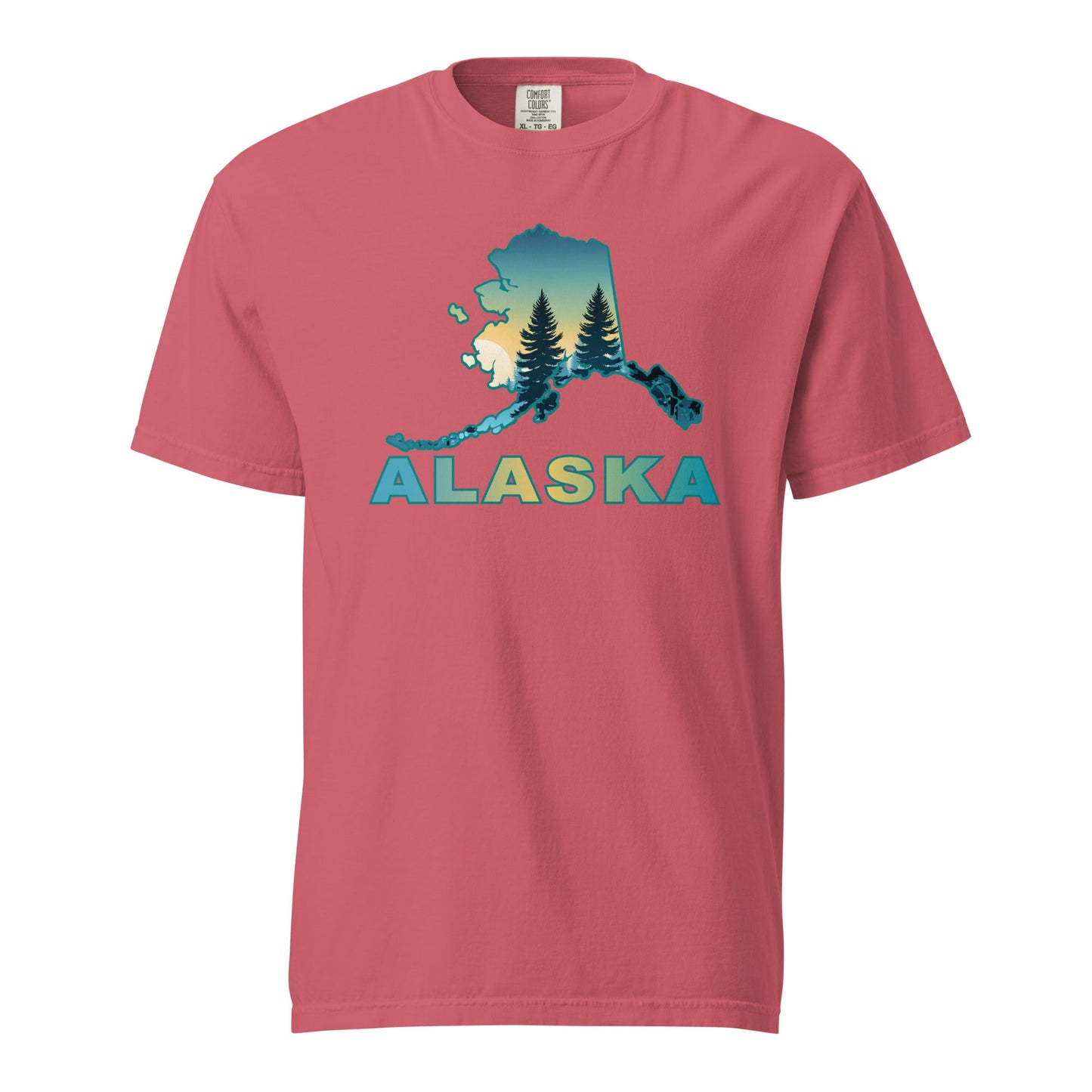 Alaska Sunset Forest II Women's (Unisex) Premium Tee - Women's Shirts - Discovery Co.
