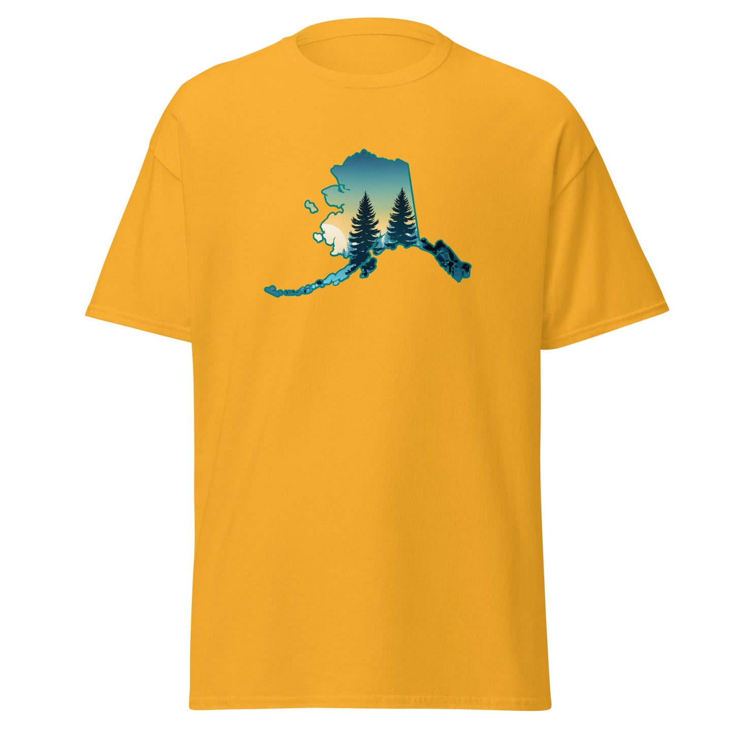 Alaska Sunset Forest Women's (Unisex) Classic Tee - Women's Shirts - Discovery Co.