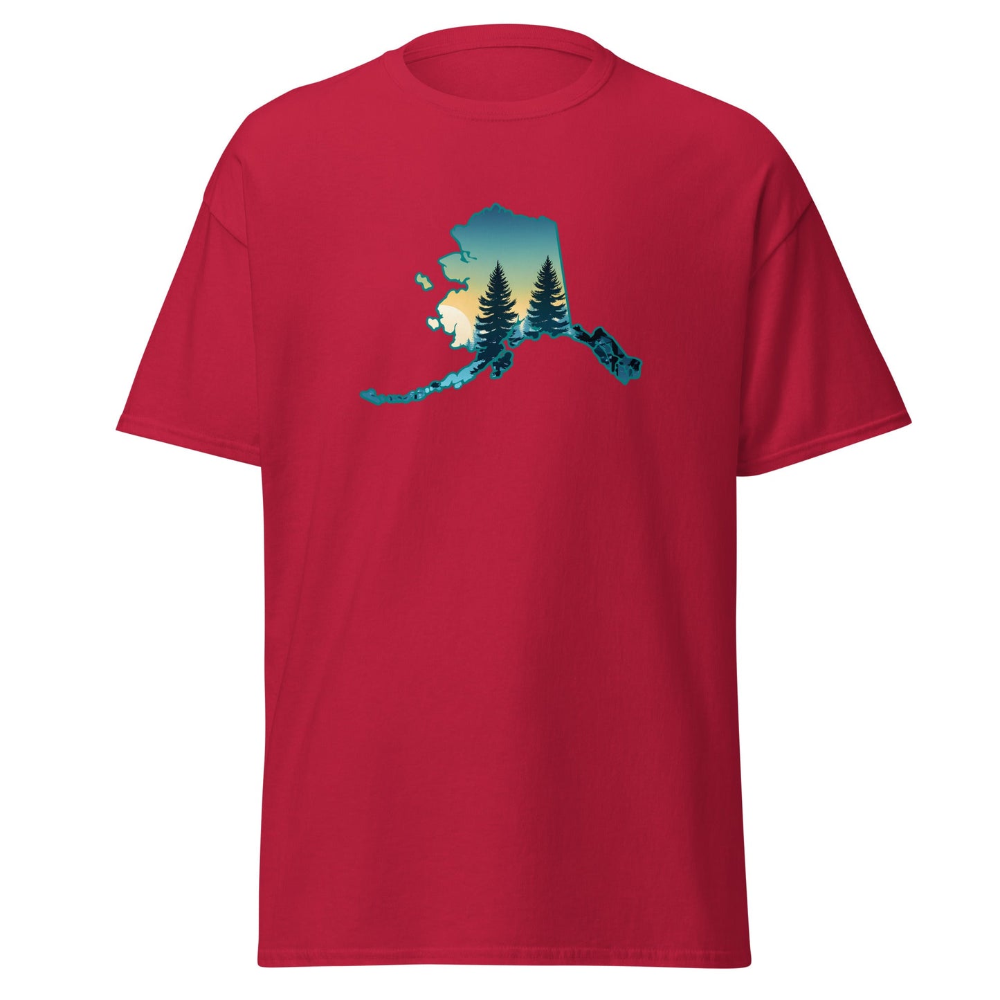 Alaska Sunset Forest Women's (Unisex) Classic Tee - Women's Shirts - Discovery Co.