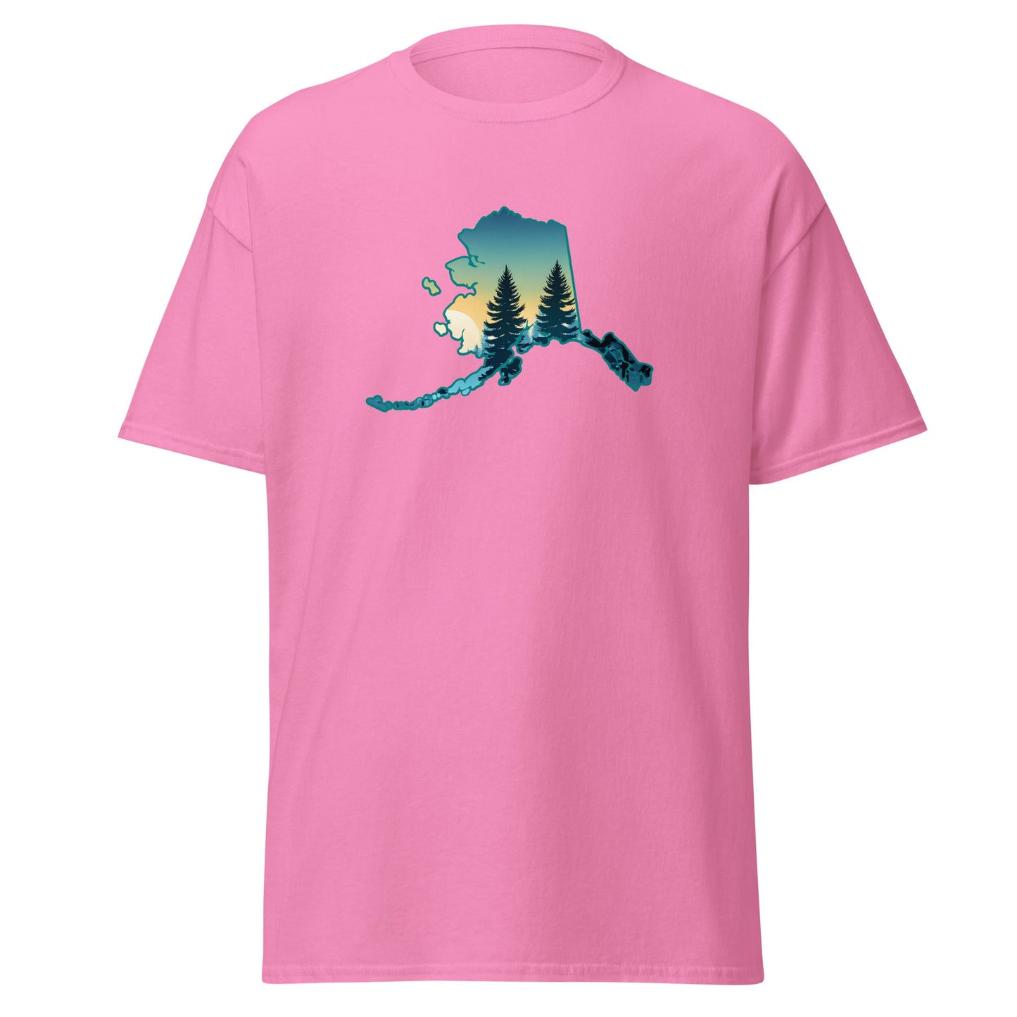 Alaska Sunset Forest Women's (Unisex) Classic Tee - Women's Shirts - Discovery Co.