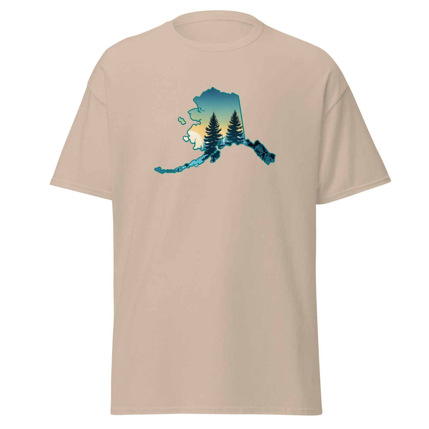 Alaska Sunset Forest Women's (Unisex) Classic Tee - Women's Shirts - Discovery Co.