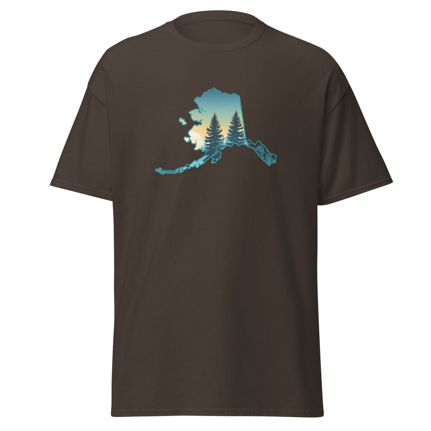 Alaska Sunset Forest Women's (Unisex) Classic Tee - Women's Shirts - Discovery Co.