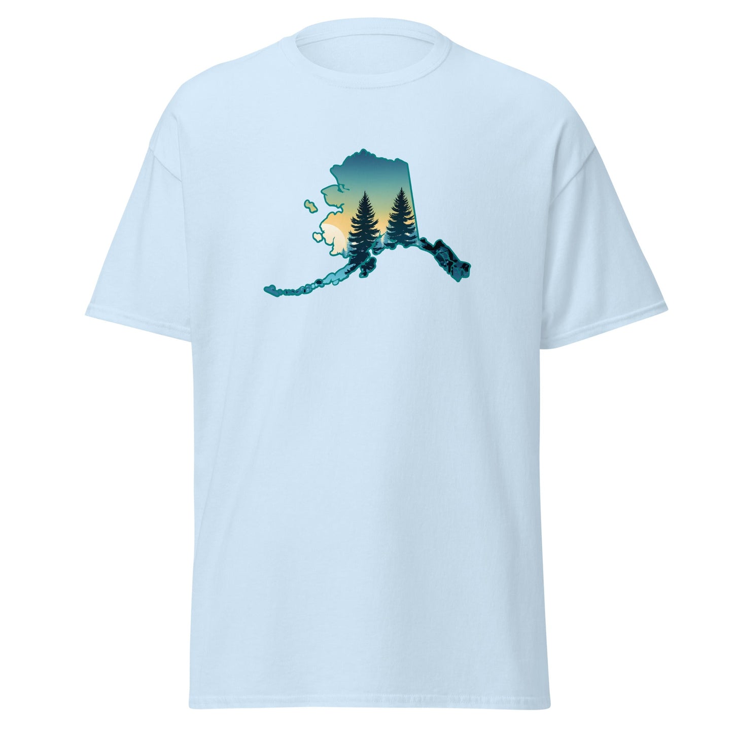 Alaska Sunset Forest Women's (Unisex) Classic Tee - Women's Shirts - Discovery Co.