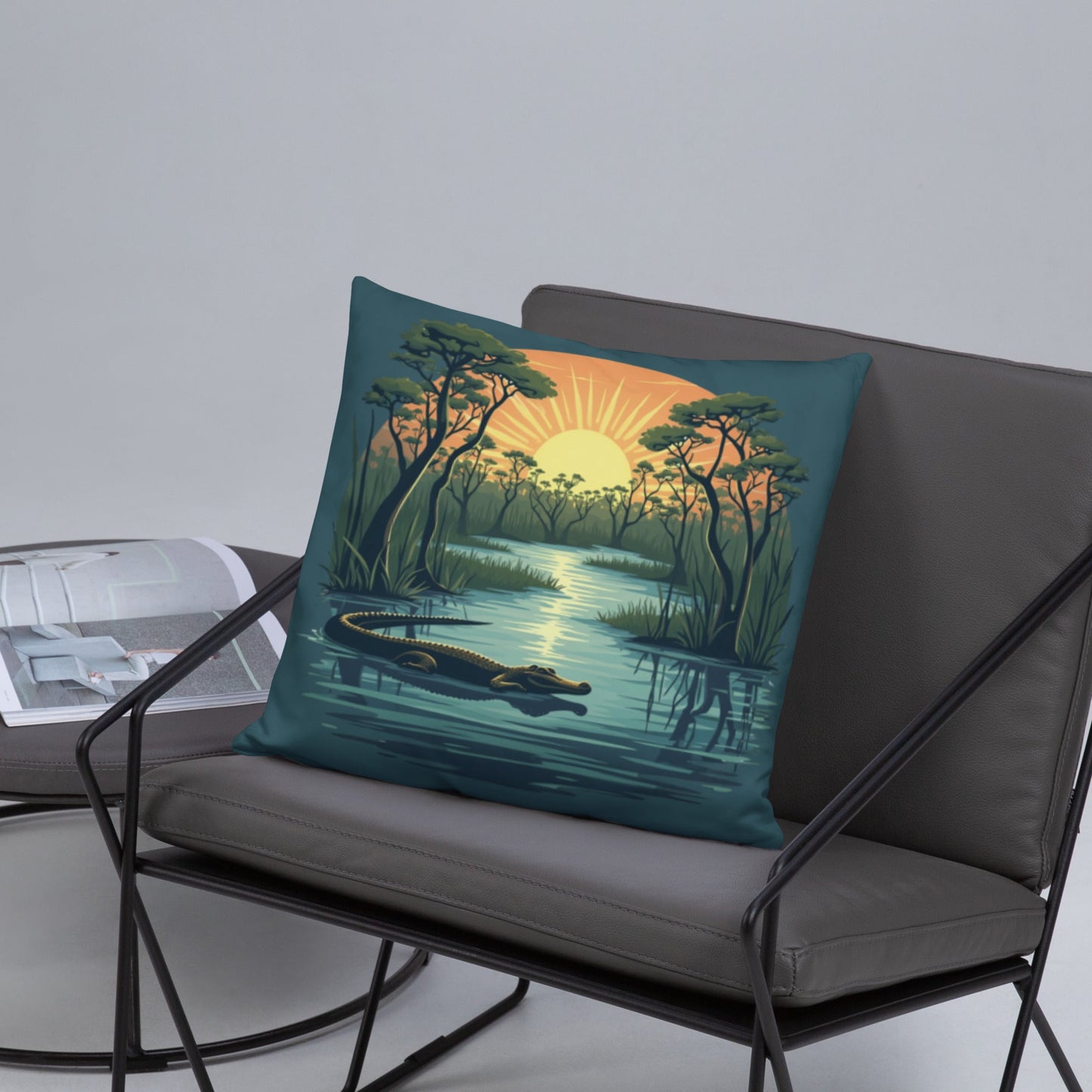 Alligator Basic Pillow - Pillows - Discovery Co.