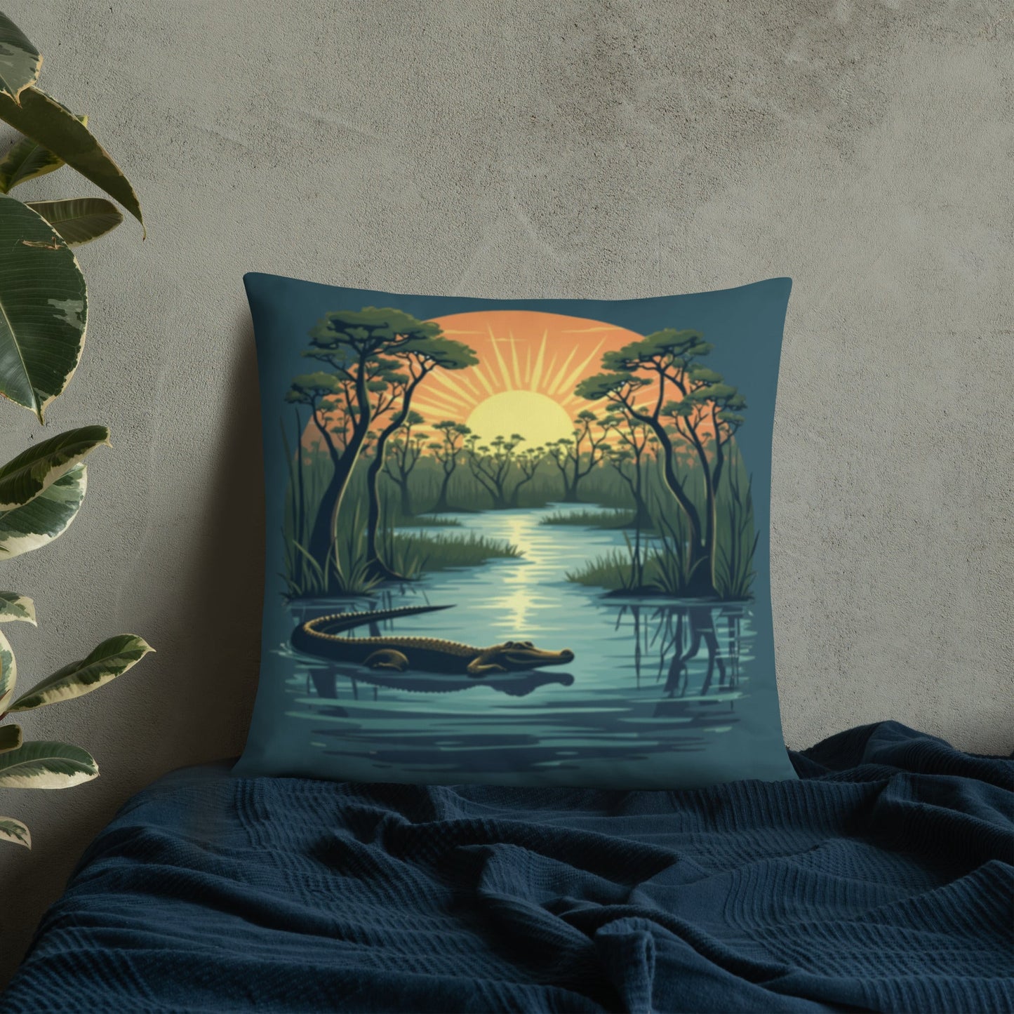 Alligator Basic Pillow - Pillows - Discovery Co.