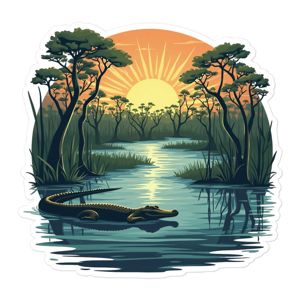 Alligator Bubble - Free Stickers - Stickers - Discovery Co.