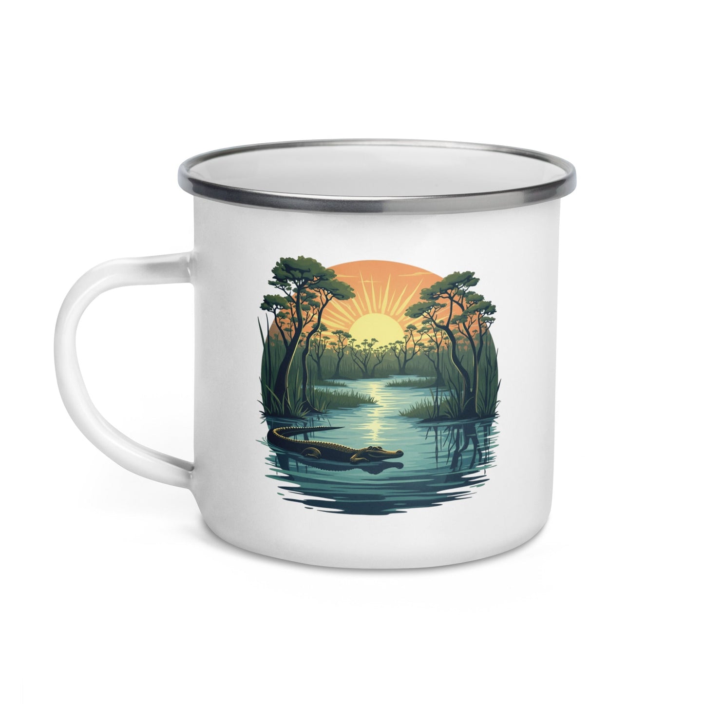 Alligator Enamel Mug - Mugs - Discovery Co.