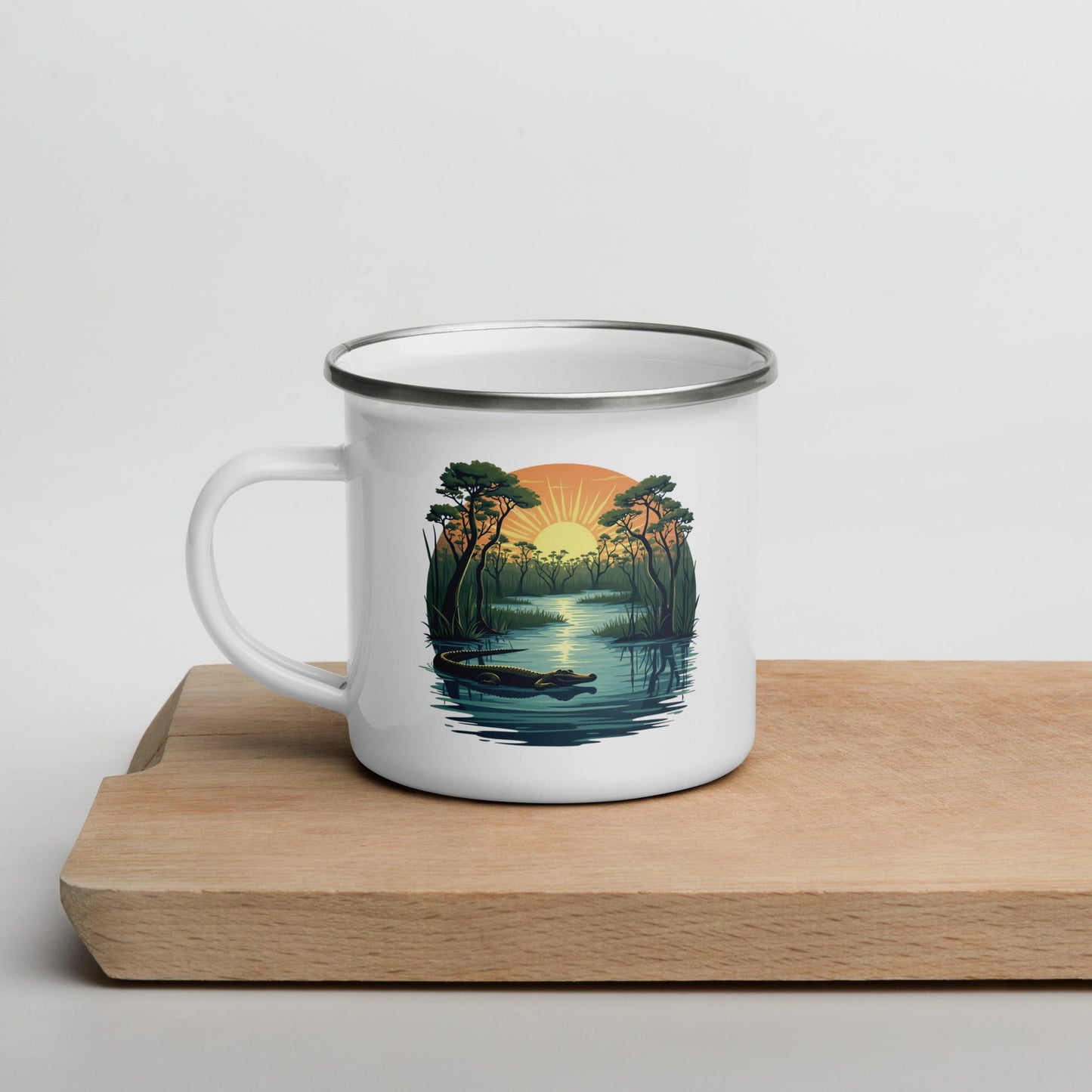 Alligator Enamel Mug - Mugs - Discovery Co.