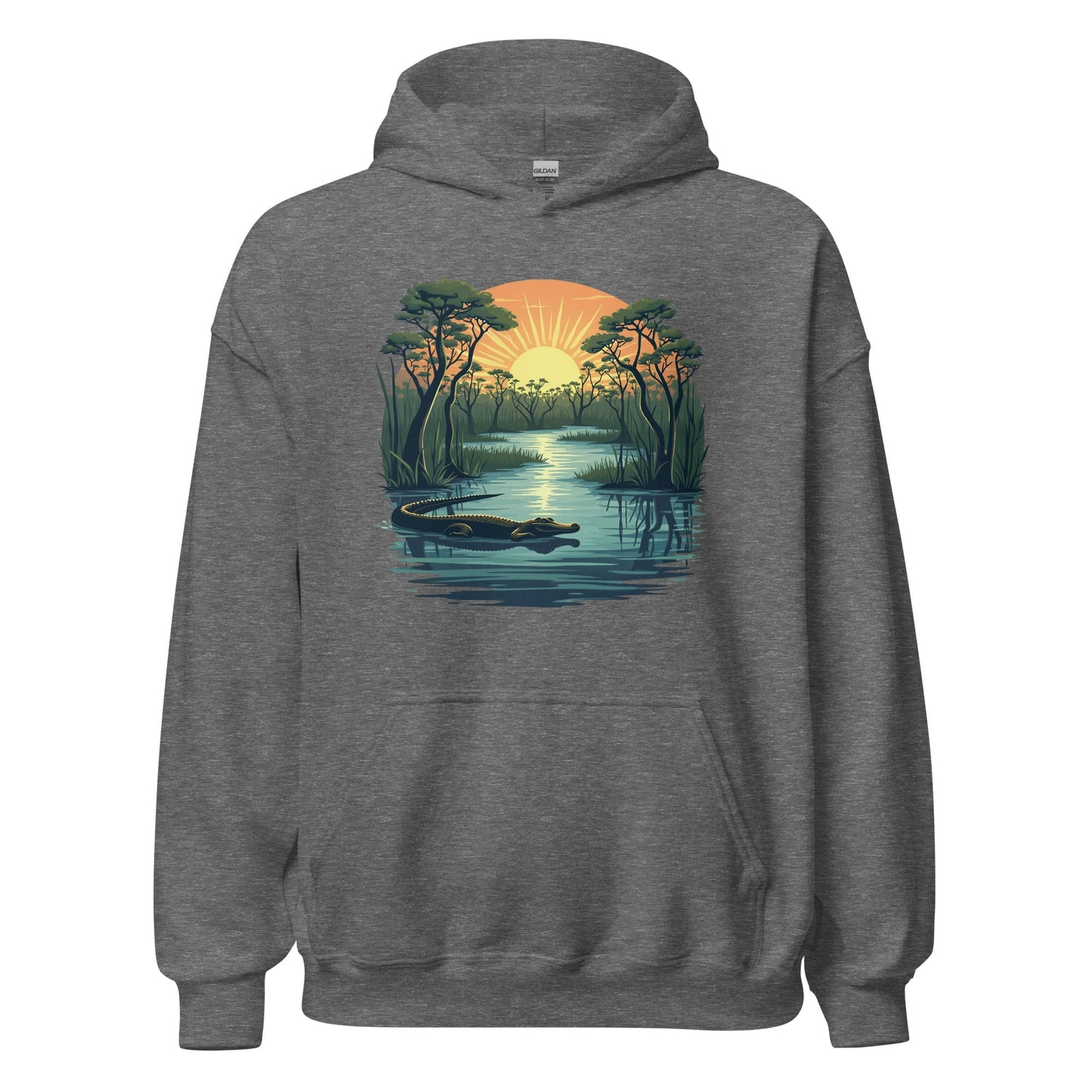 Alligator Men's (Unisex) Hoodie - Hoodies - Discovery Co.