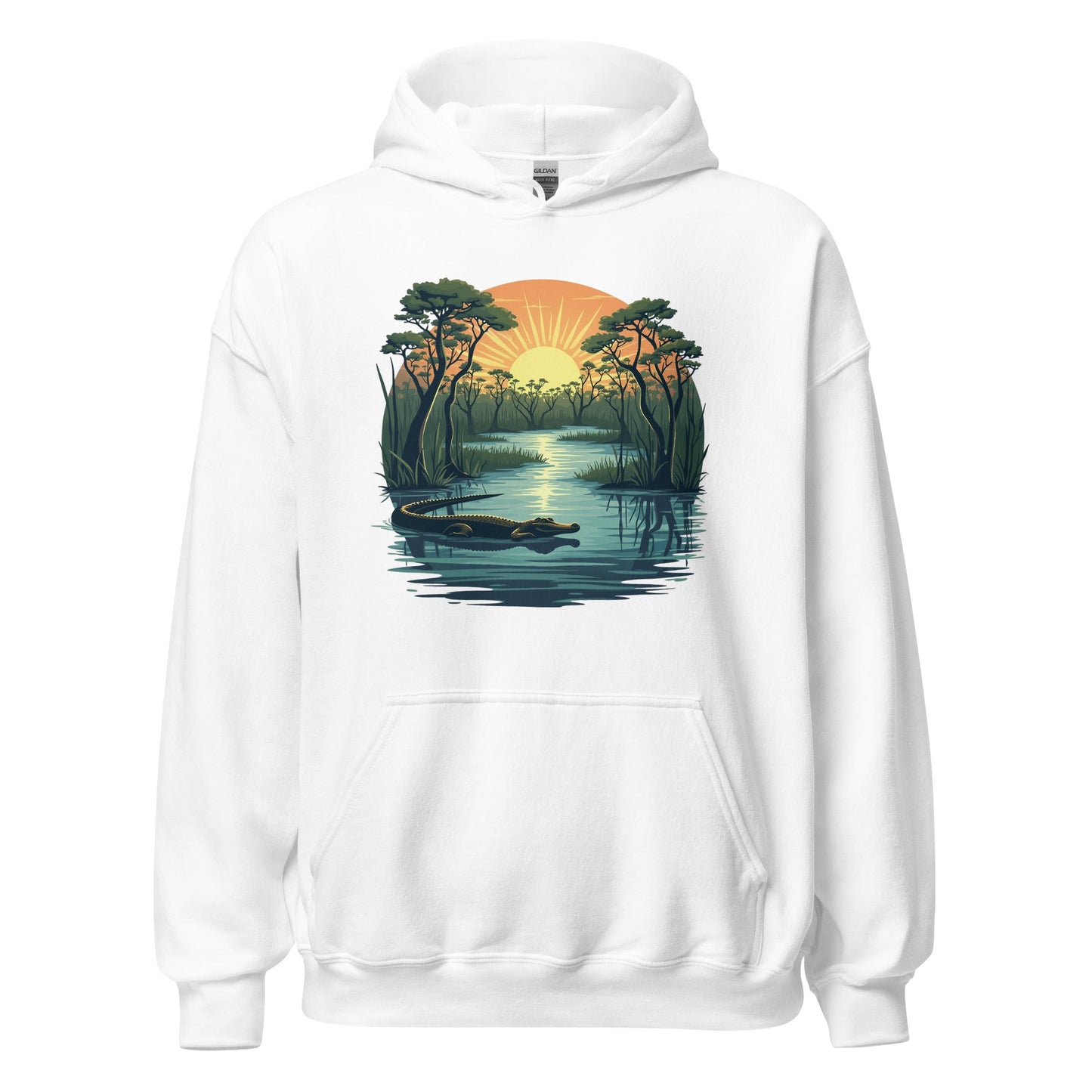 Alligator Men's (Unisex) Hoodie - Hoodies - Discovery Co.