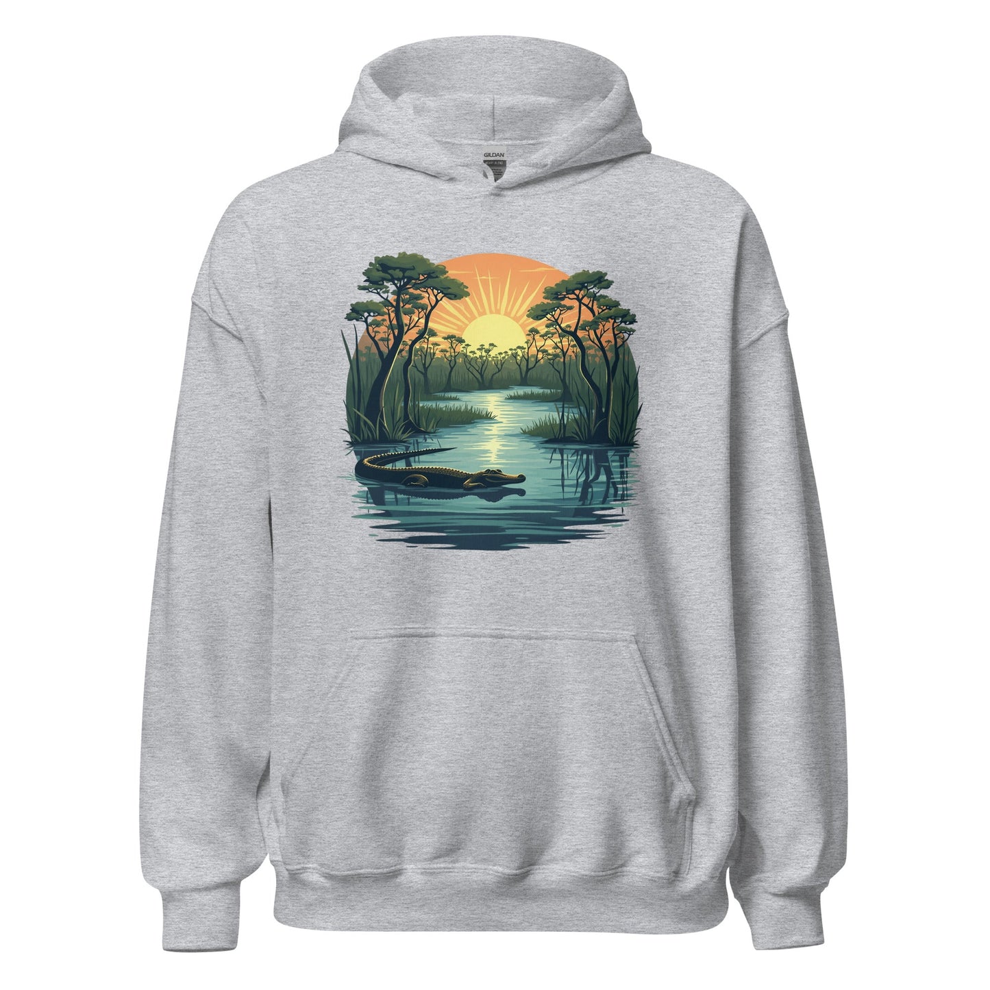 Alligator Men's (Unisex) Hoodie - Hoodies - Discovery Co.