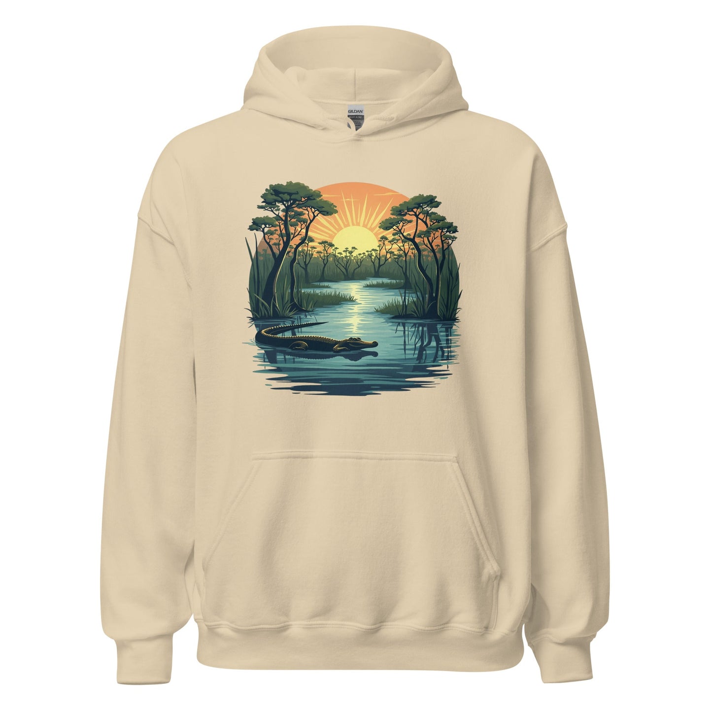 Alligator Men's (Unisex) Hoodie - Hoodies - Discovery Co.