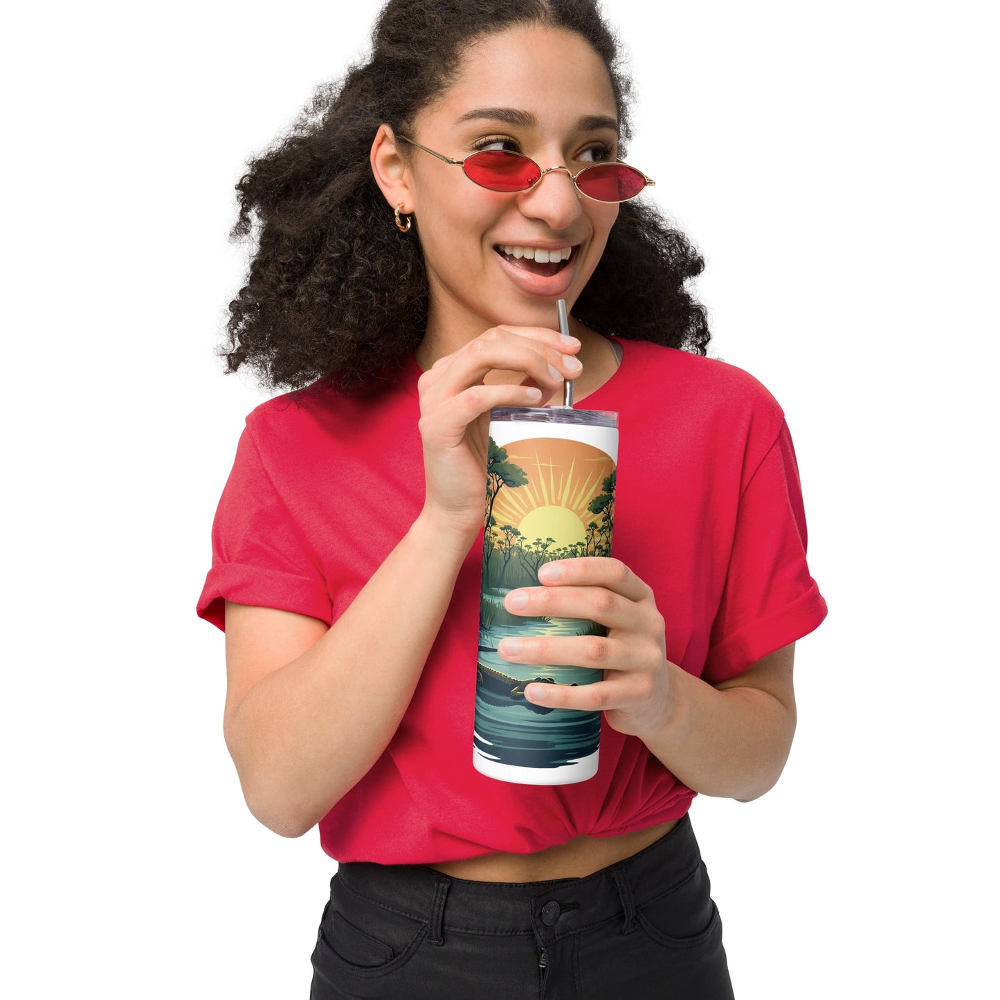 Alligator Stainless Steel Tumbler - Steel Tumbler - Discovery Co.