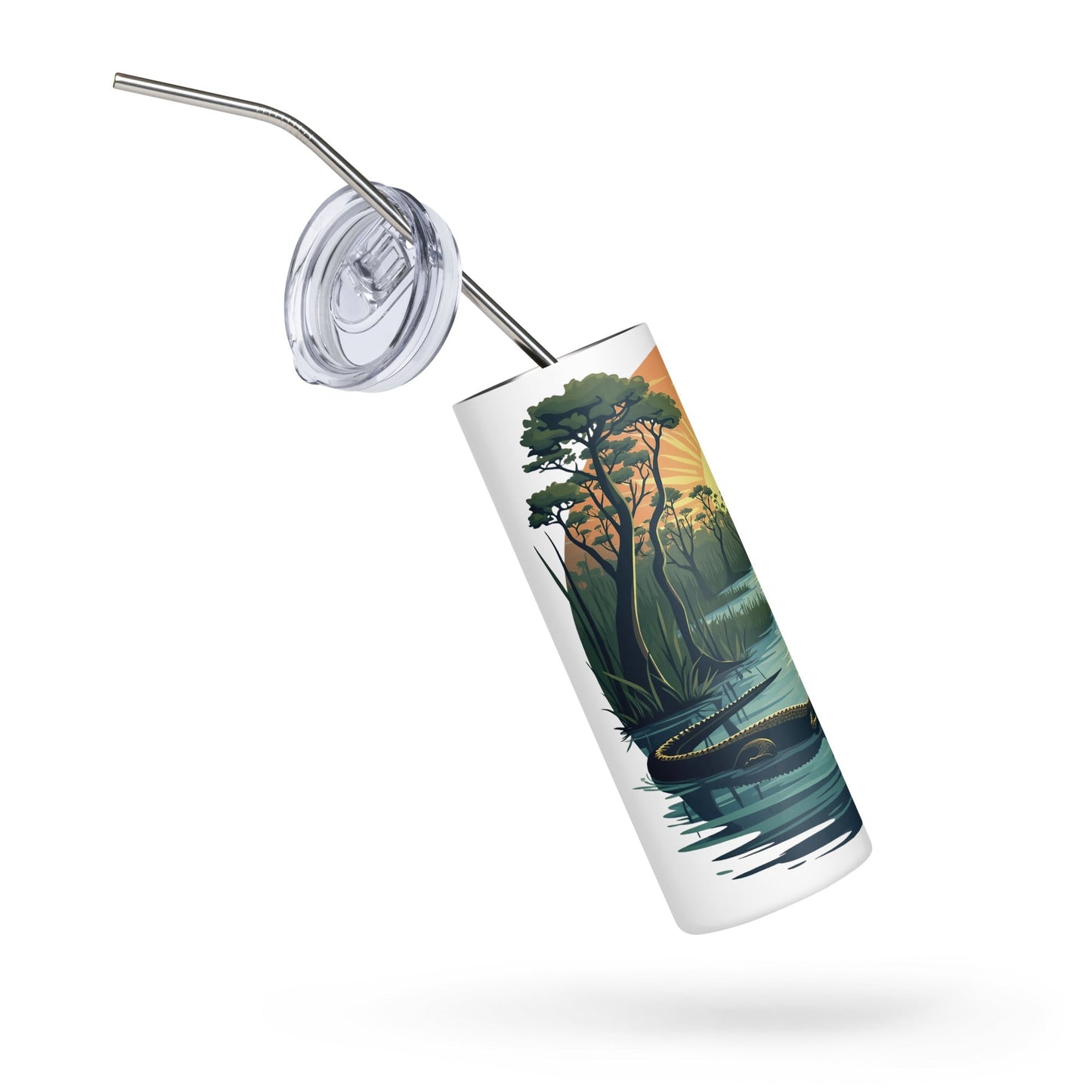 Alligator Stainless Steel Tumbler - Steel Tumbler - Discovery Co.