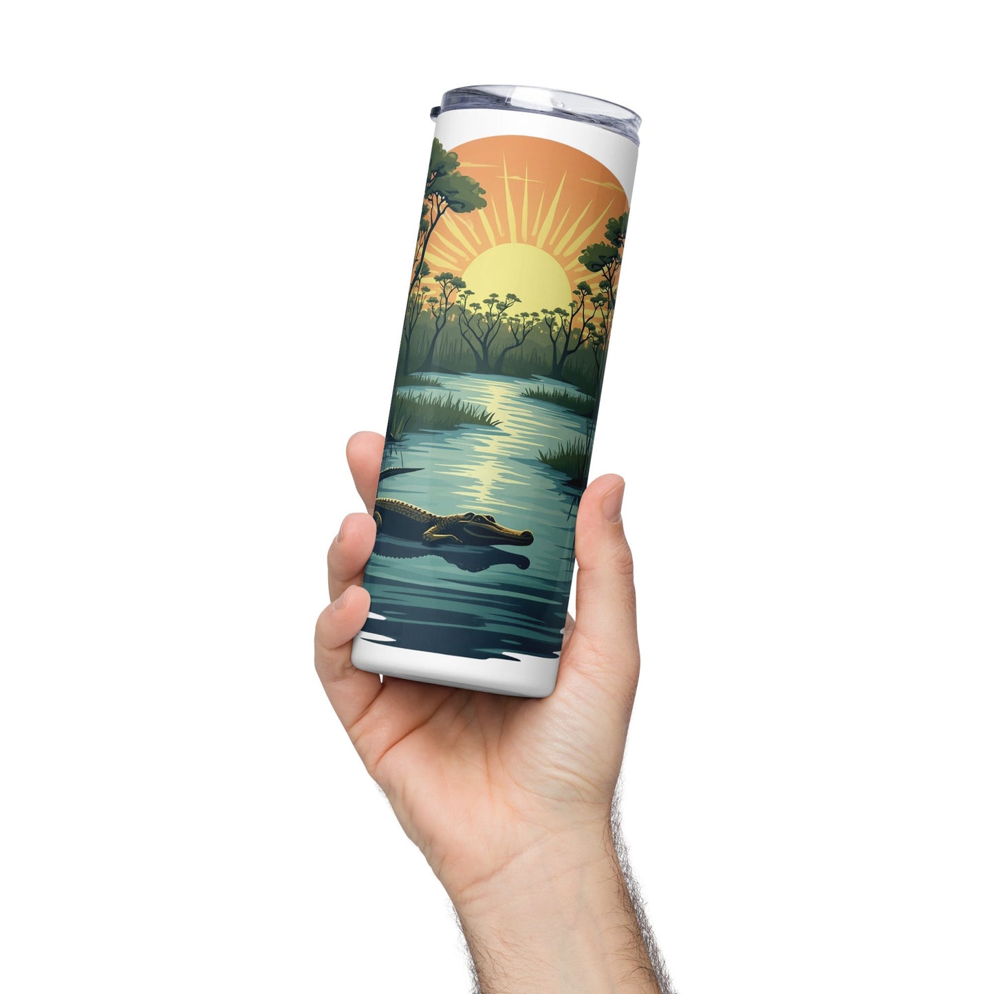 Alligator Stainless Steel Tumbler - Steel Tumbler - Discovery Co.