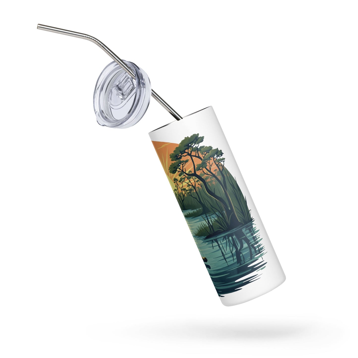 Alligator Stainless Steel Tumbler - Steel Tumbler - Discovery Co.