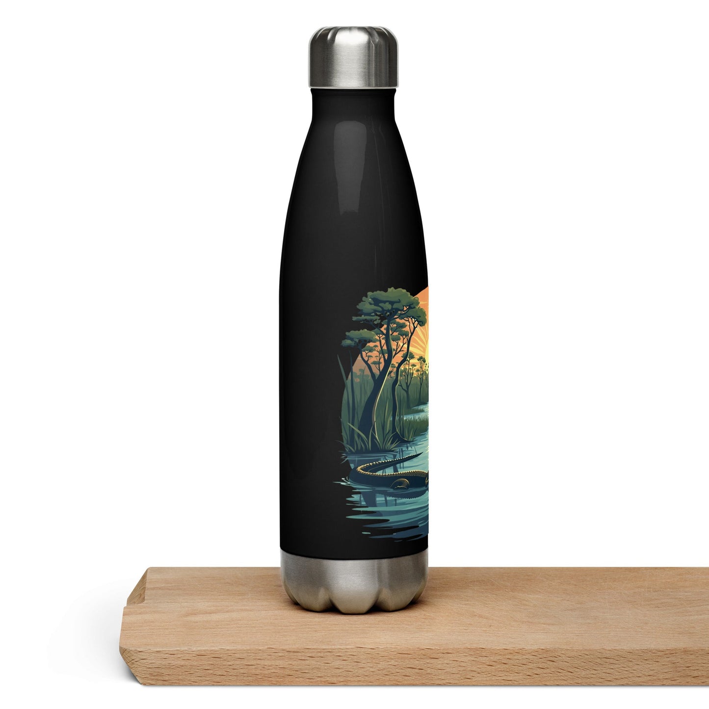 Alligator Stainless Steel Water Bottle - Stainless Steel Water Bottle - Discovery Co.