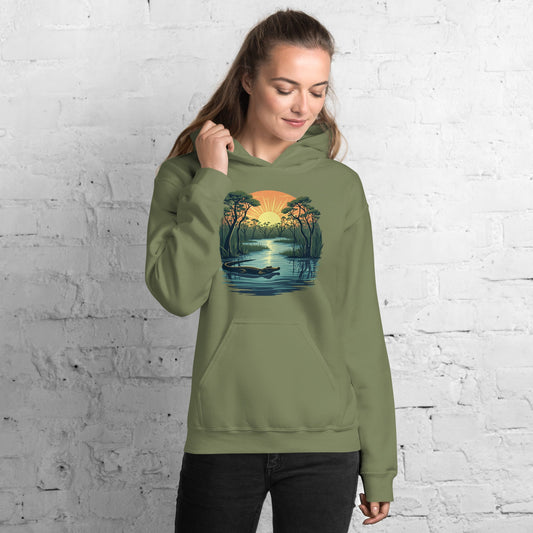 Alligator Women's (Unisex) Hoodie - Hoodies - Discovery Co.