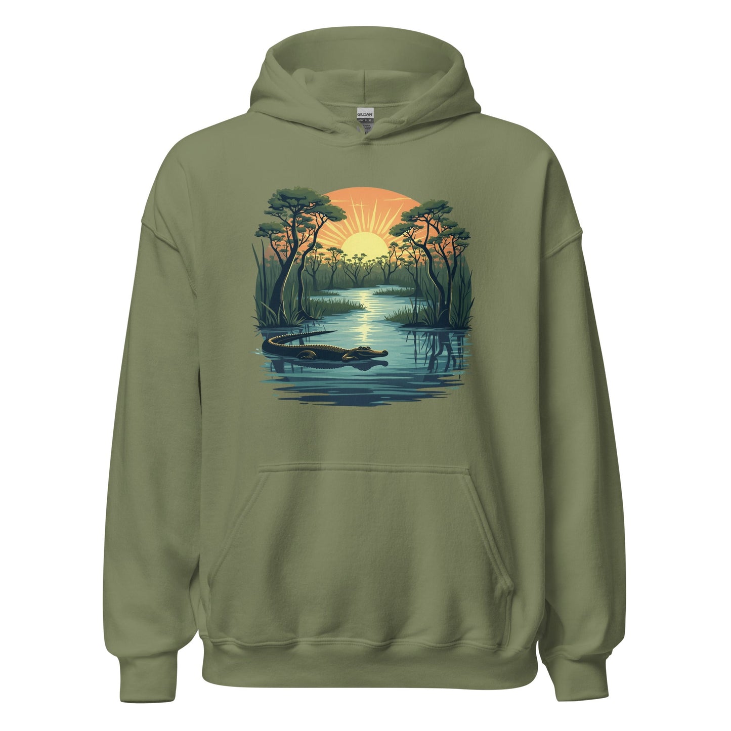 Alligator Women's (Unisex) Hoodie - Hoodies - Discovery Co.