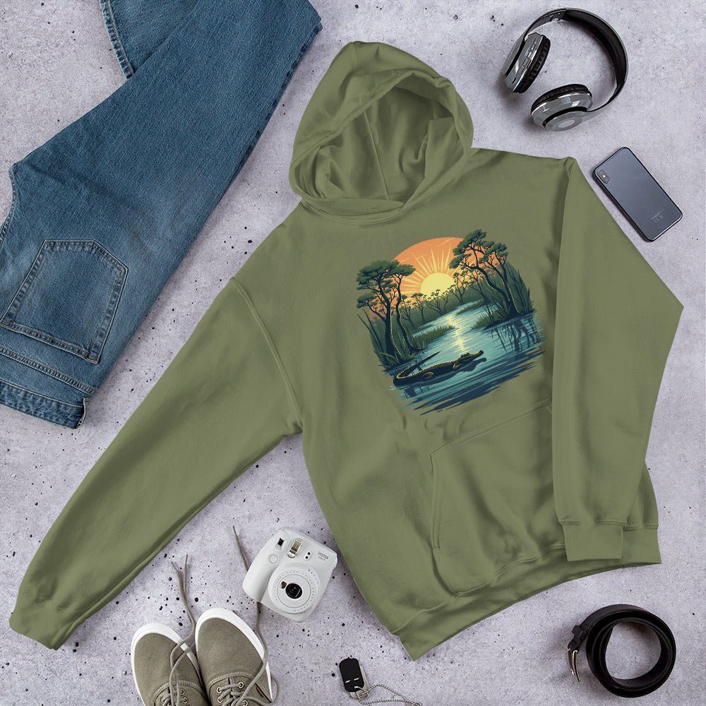 Alligator Women's (Unisex) Hoodie - Hoodies - Discovery Co.