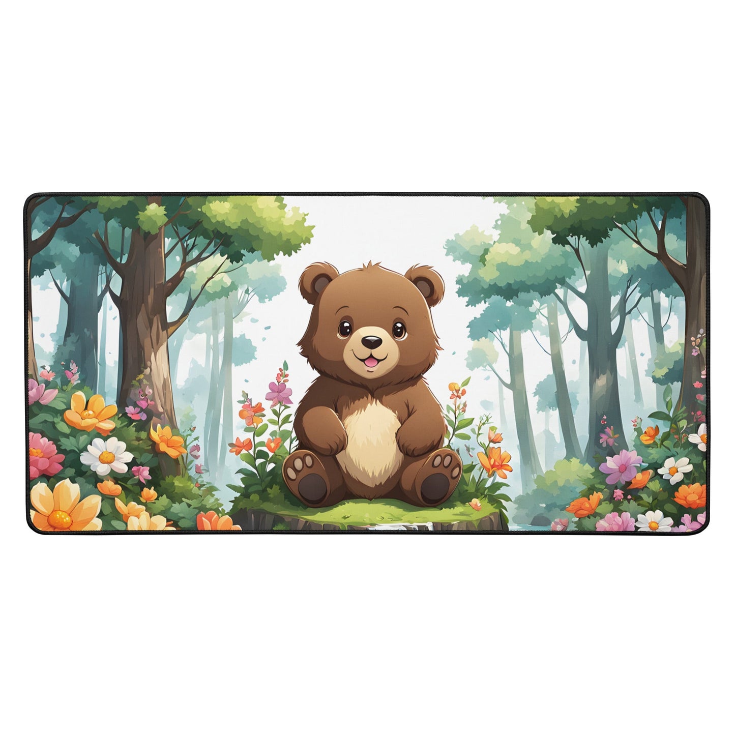 Anime Bear Desk Mat - Mouse Pads - Discovery Co.