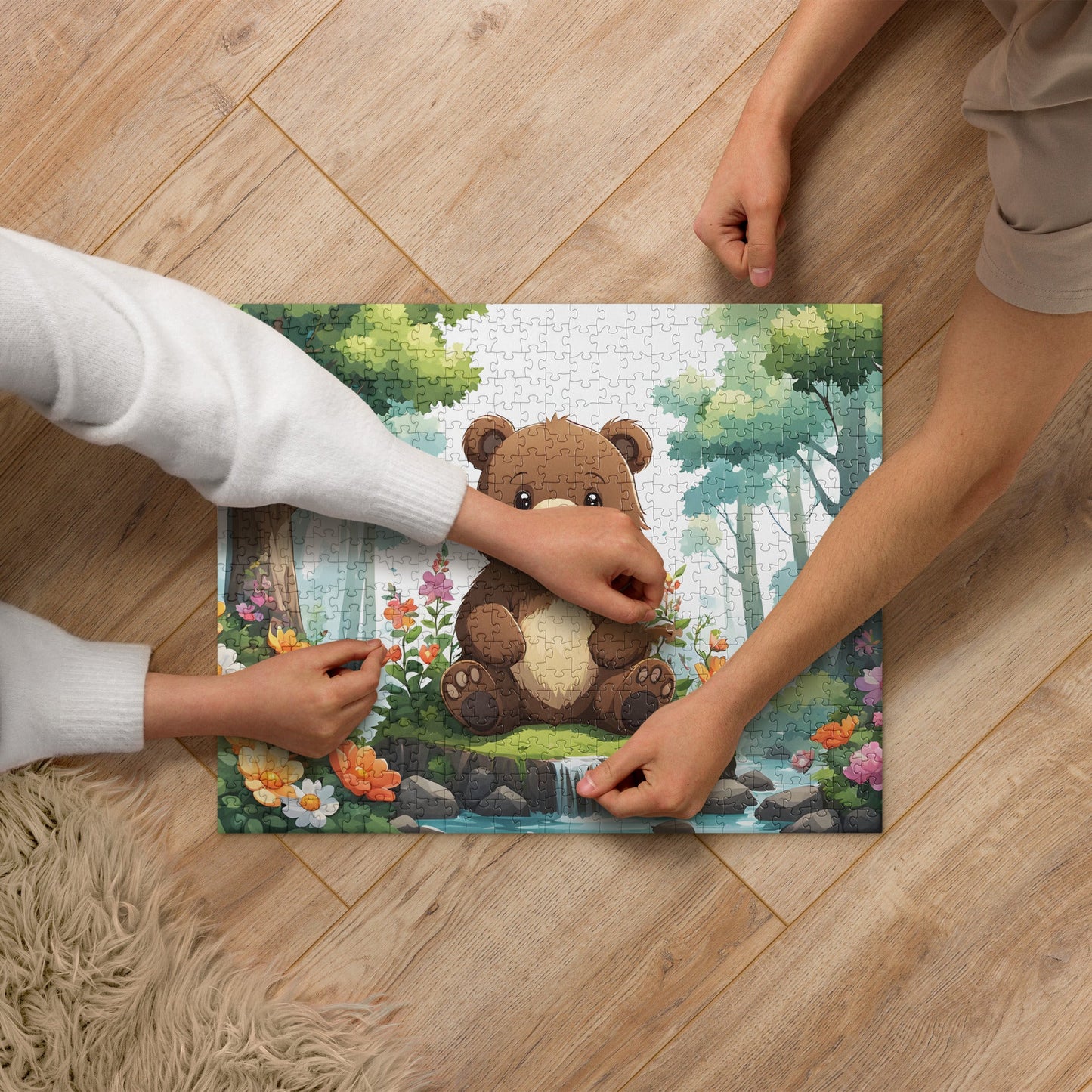 Anime Bear Jigsaw Puzzle - Puzzle - Discovery Co.