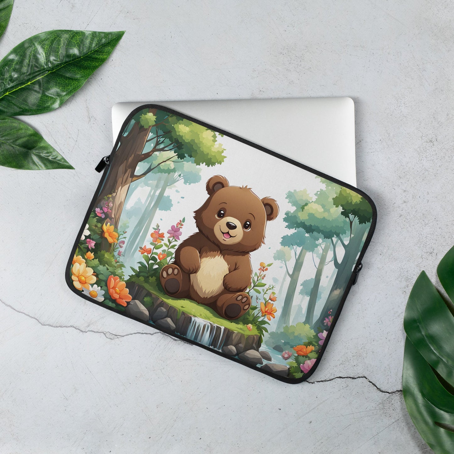 Anime Bear Laptop Sleeve - Laptop Cases - Discovery Co.