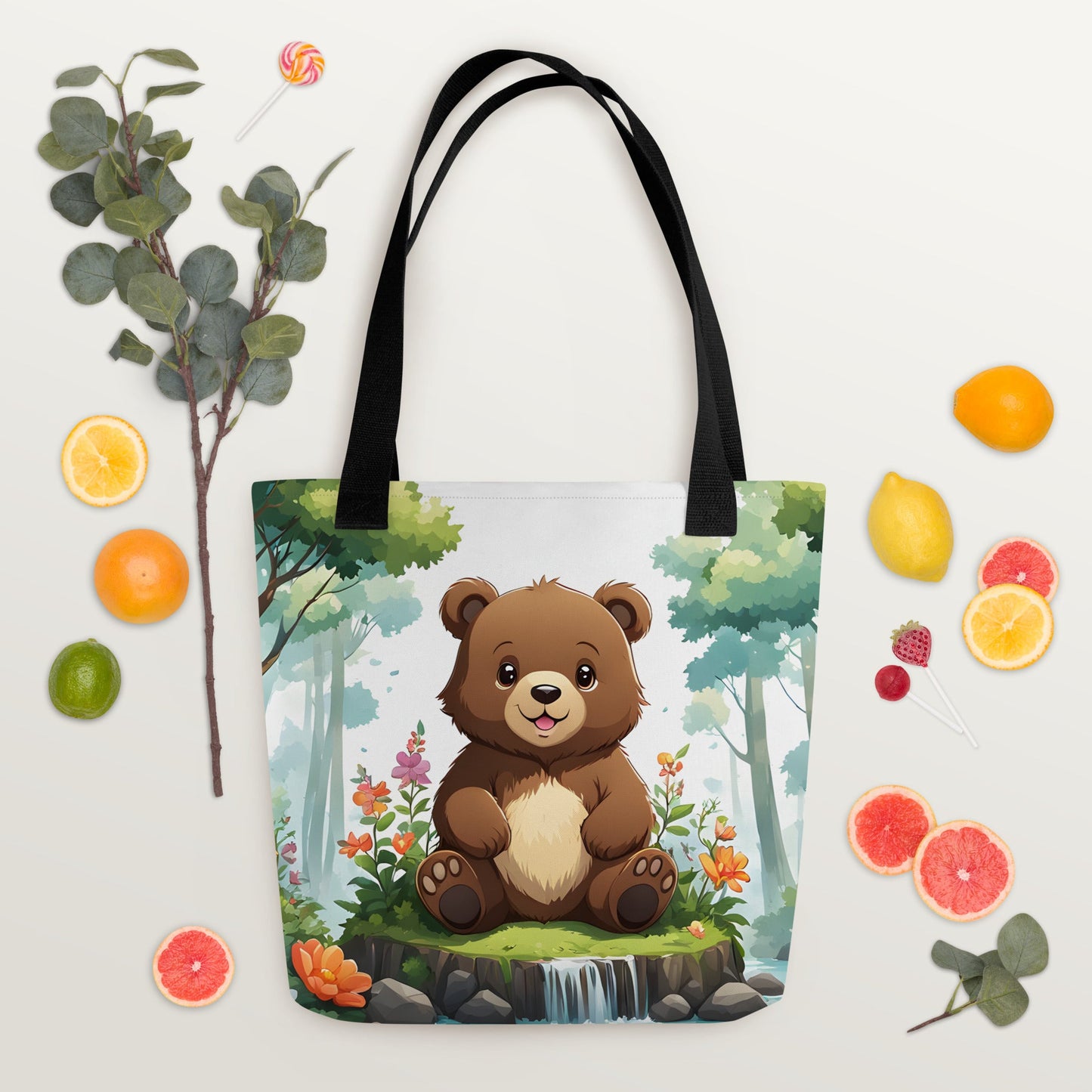 Anime Bear Tote Bag - Tote Bags - Discovery Co.