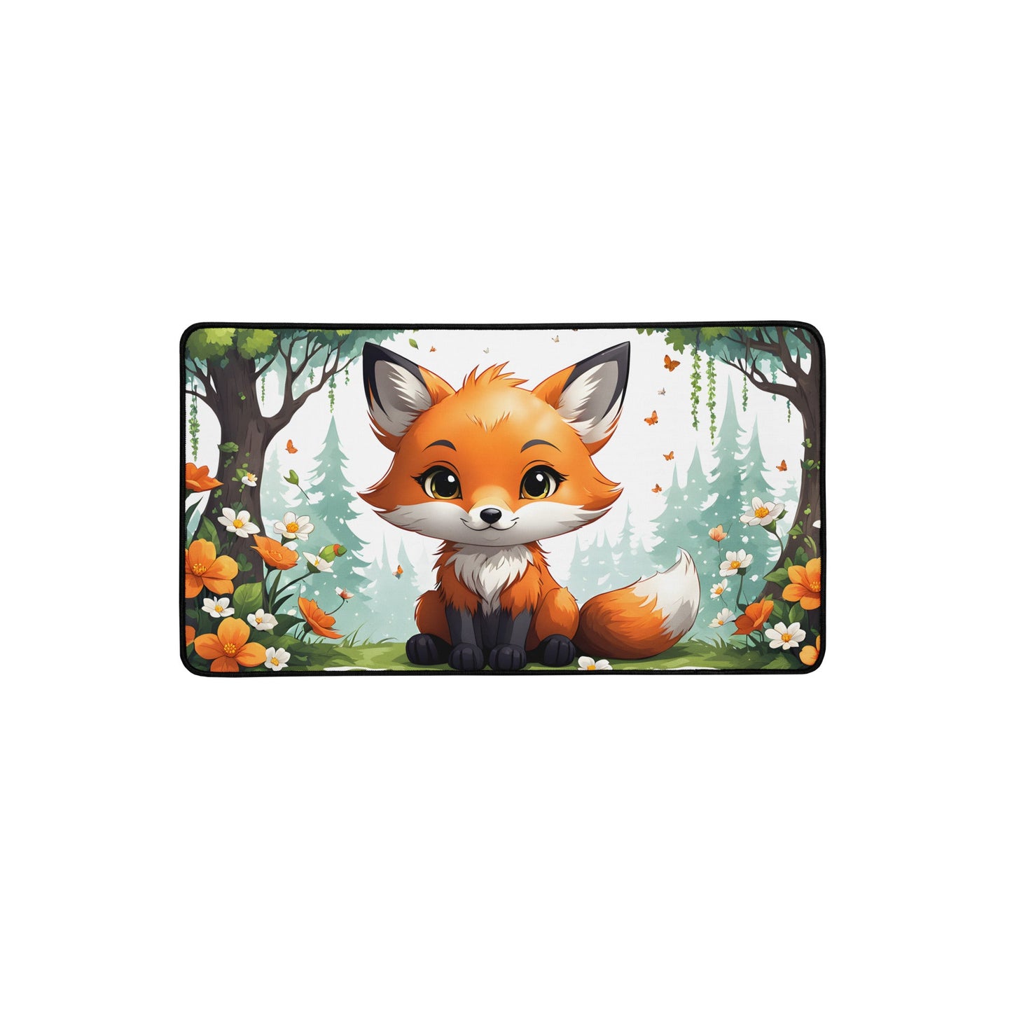 Anime Fox Desk Mat - Mouse Pads - Discovery Co.