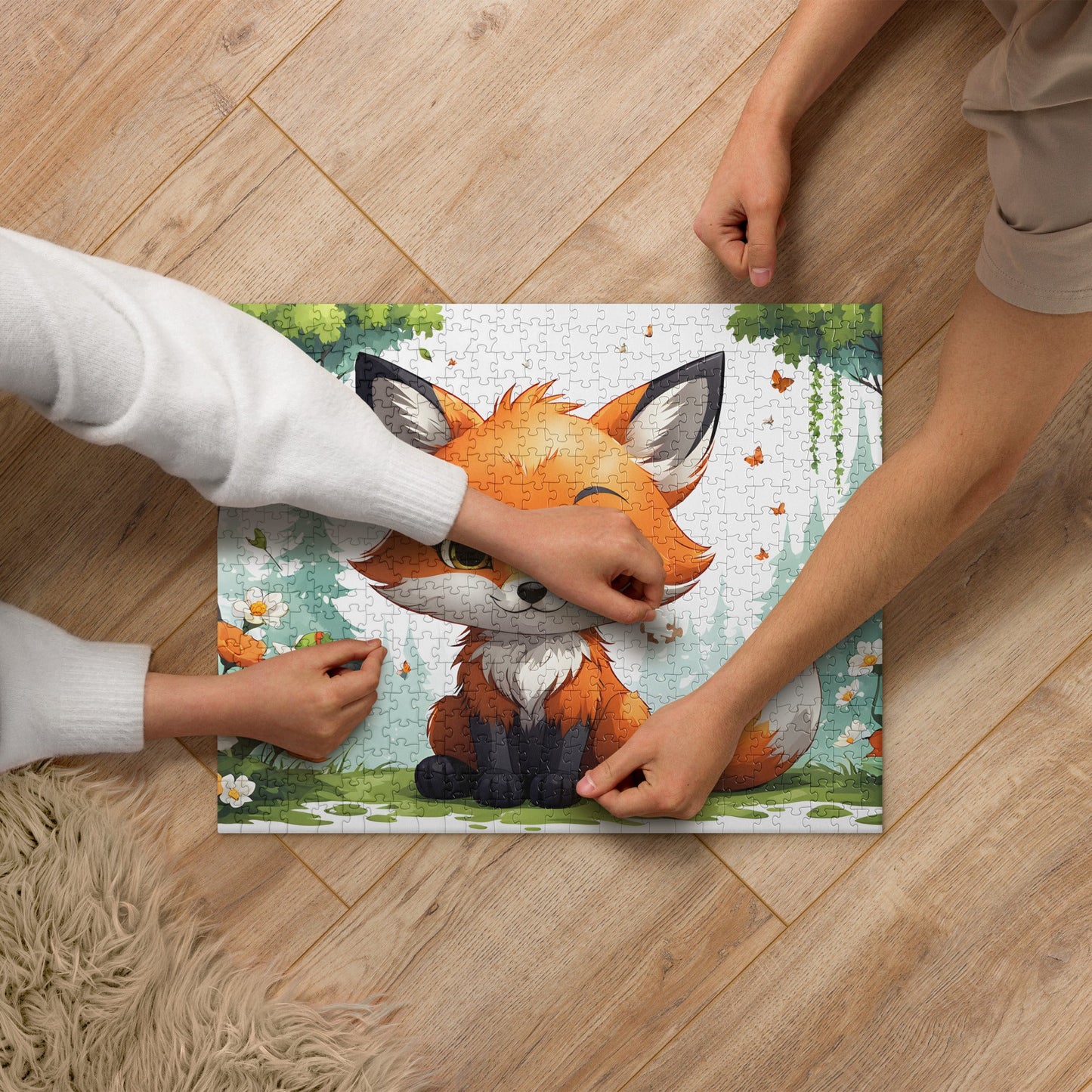 Anime Fox Jigsaw Puzzle - Puzzle - Discovery Co.