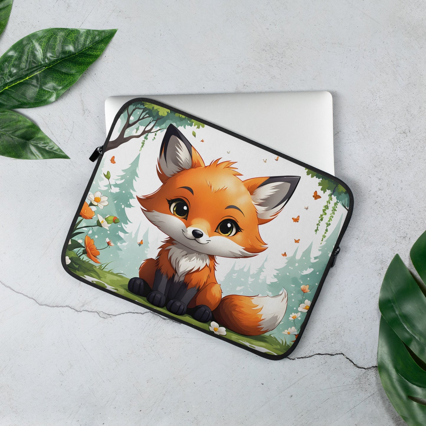 Anime Fox Laptop Sleeve - Laptop Cases - Discovery Co.
