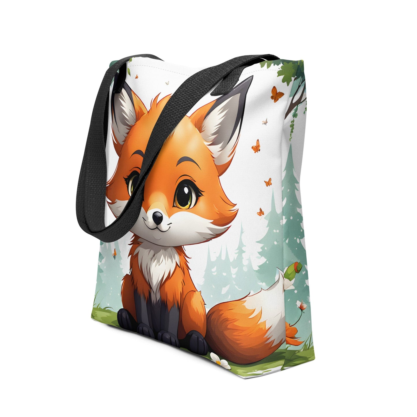 Anime Fox Tote Bag - Tote Bags - Discovery Co.