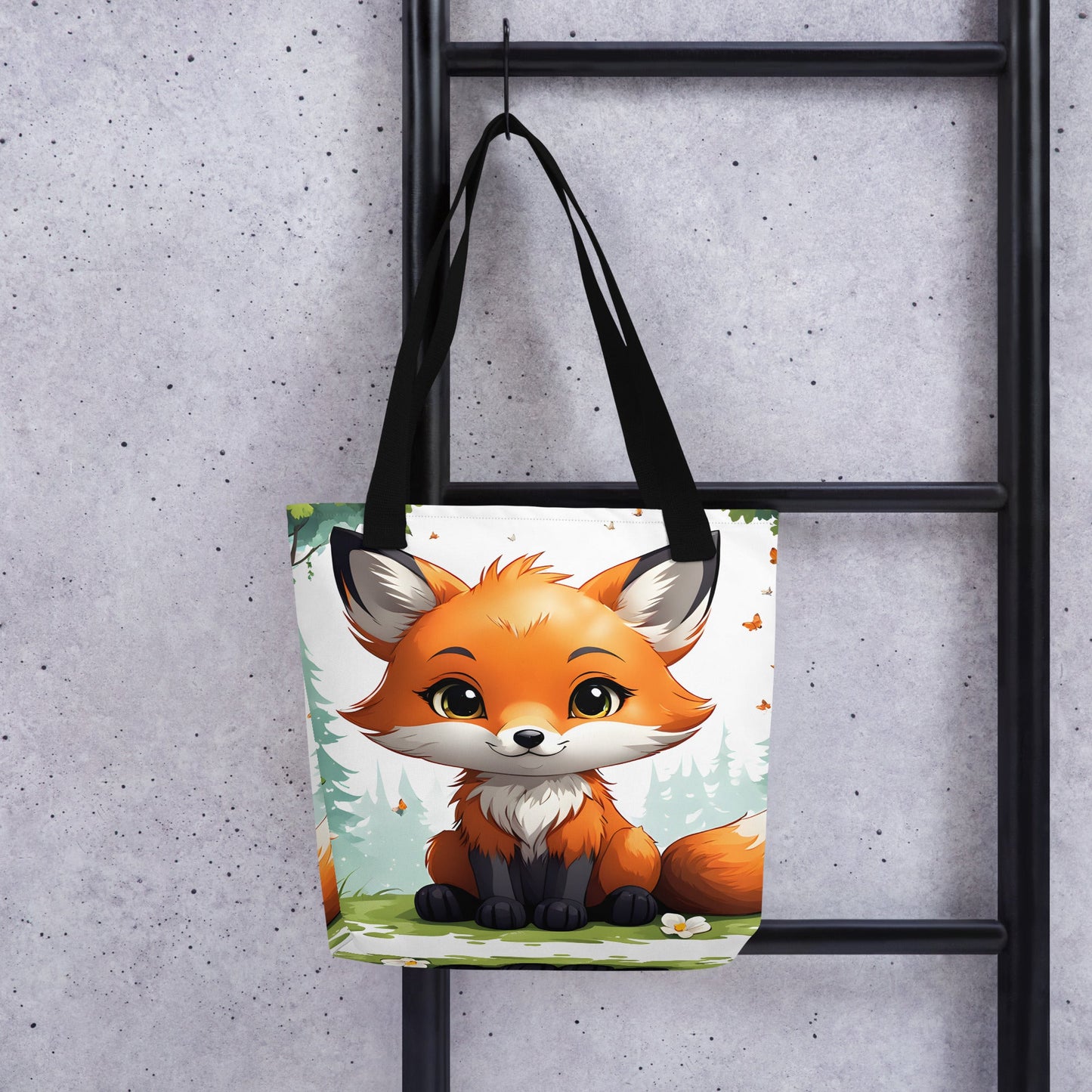 Anime Fox Tote Bag - Tote Bags - Discovery Co.