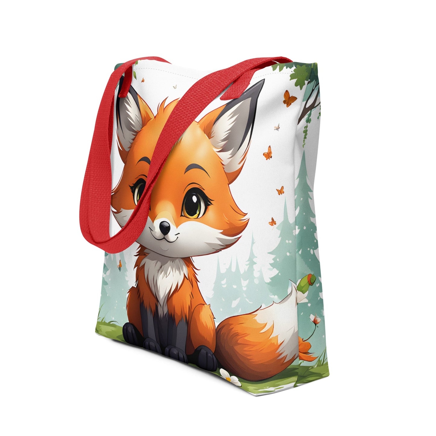 Anime Fox Tote Bag - Tote Bags - Discovery Co.