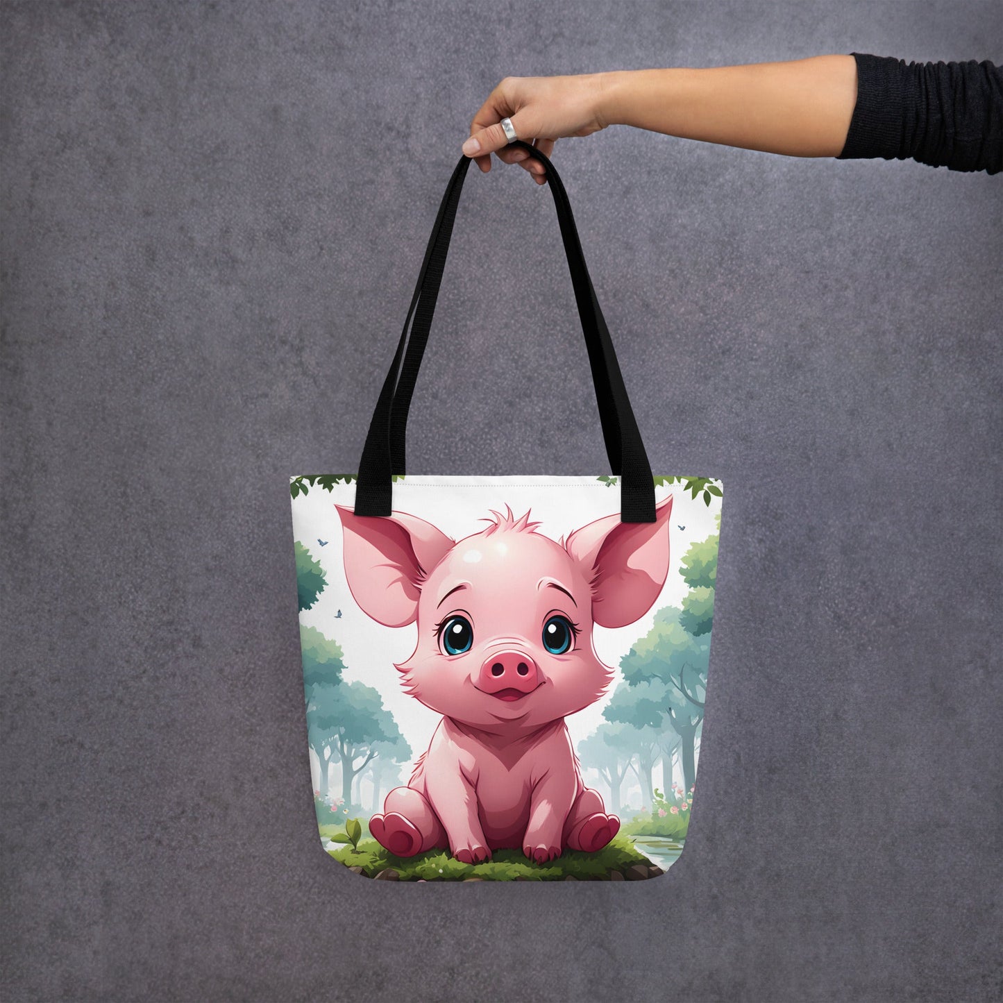 Anime Pig Tote Bag - Tote Bags - Discovery Co.