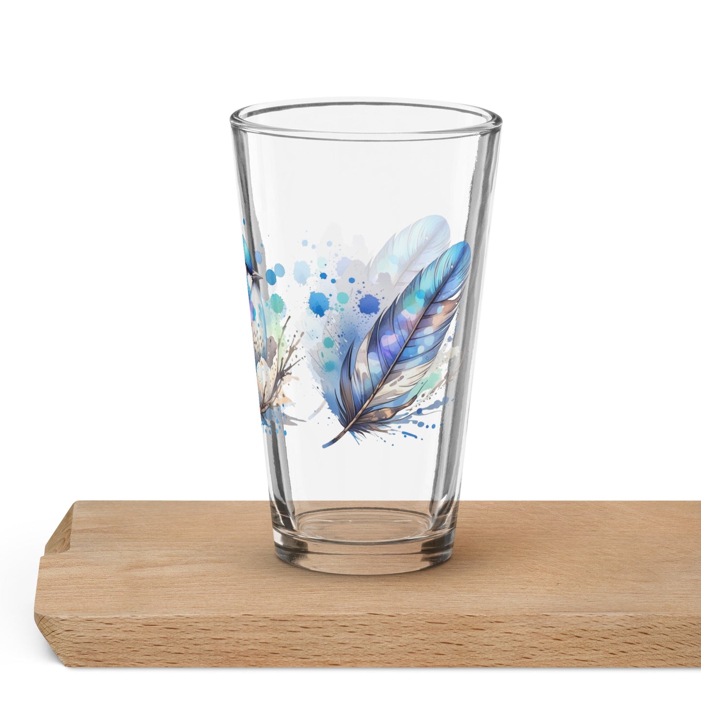 Baby Bird Watercolor Art Pint Glass - Beer Glass - Discovery Co.