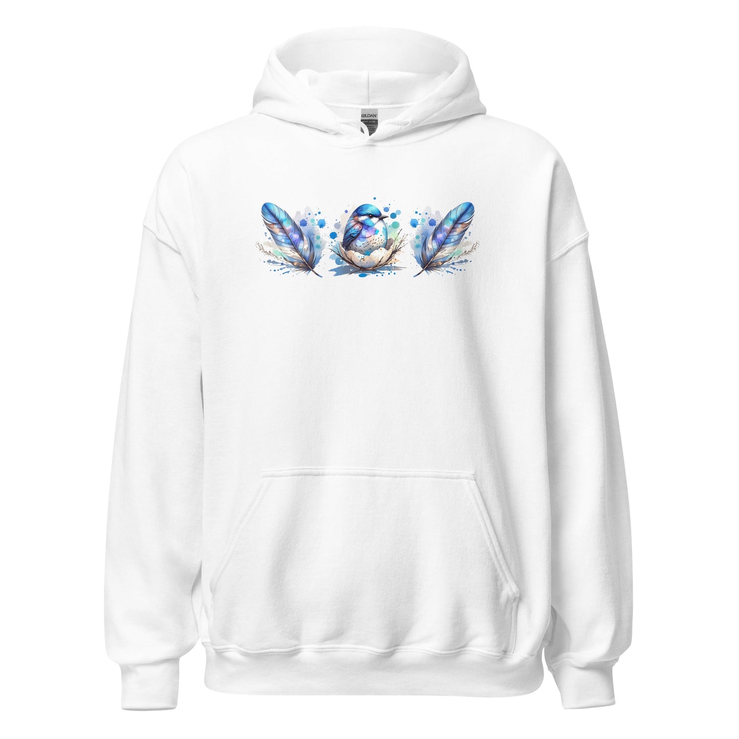 Baby Bird Watercolor Art Women's (Unisex) Hoodie - Hoodies - Discovery Co.